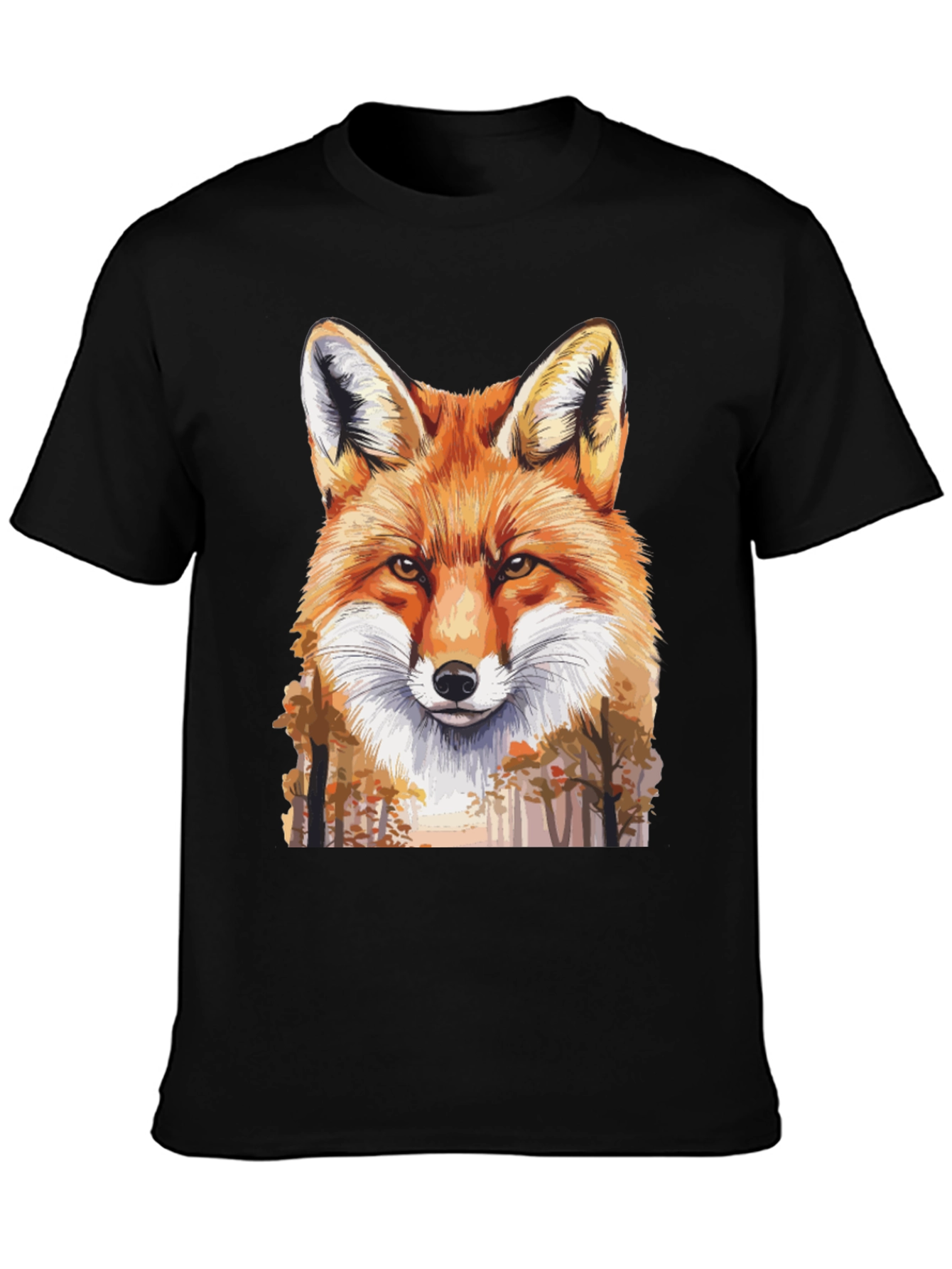 Fox Graphic Tee - Nature Lovers T-Shirt