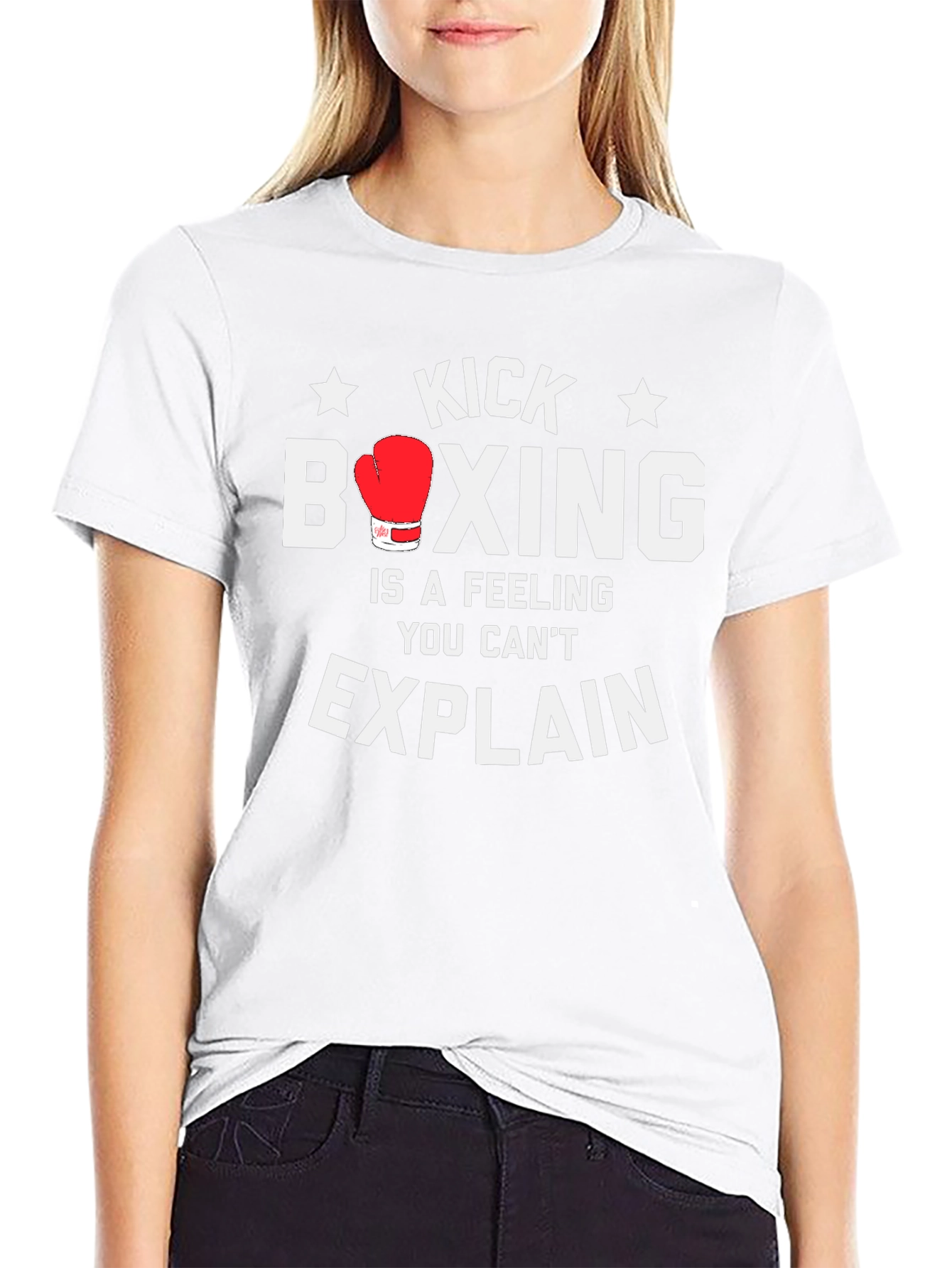 Kick Boxing Feeling Tee -  Workout Motivation Shirt