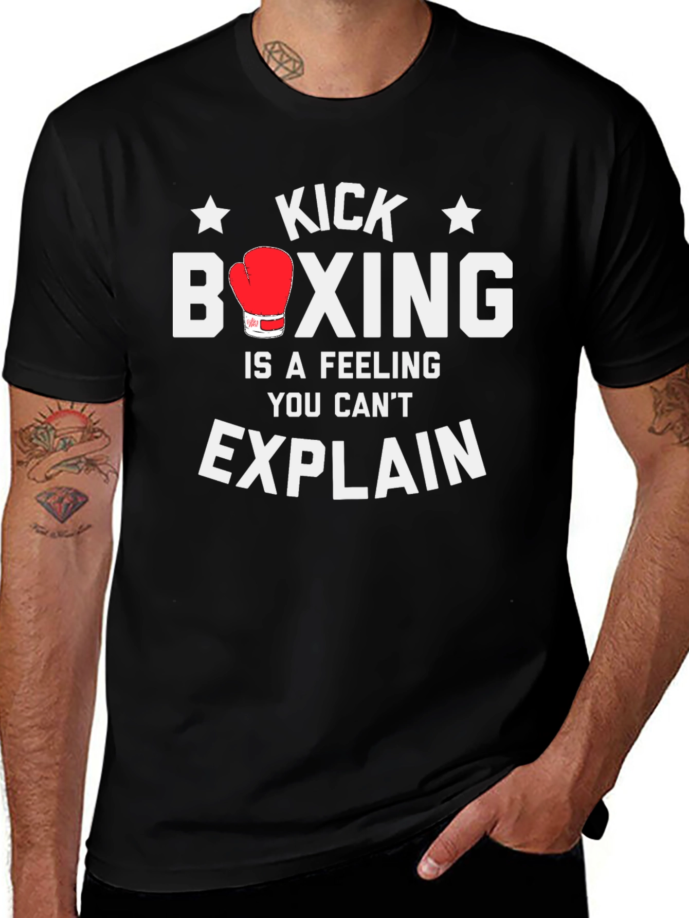 Kick Boxing Feeling Tee -  Workout Motivation Shirt