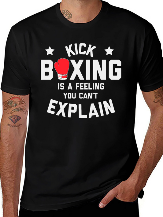Kick Boxing Feeling Tee -  Workout Motivation Shirt