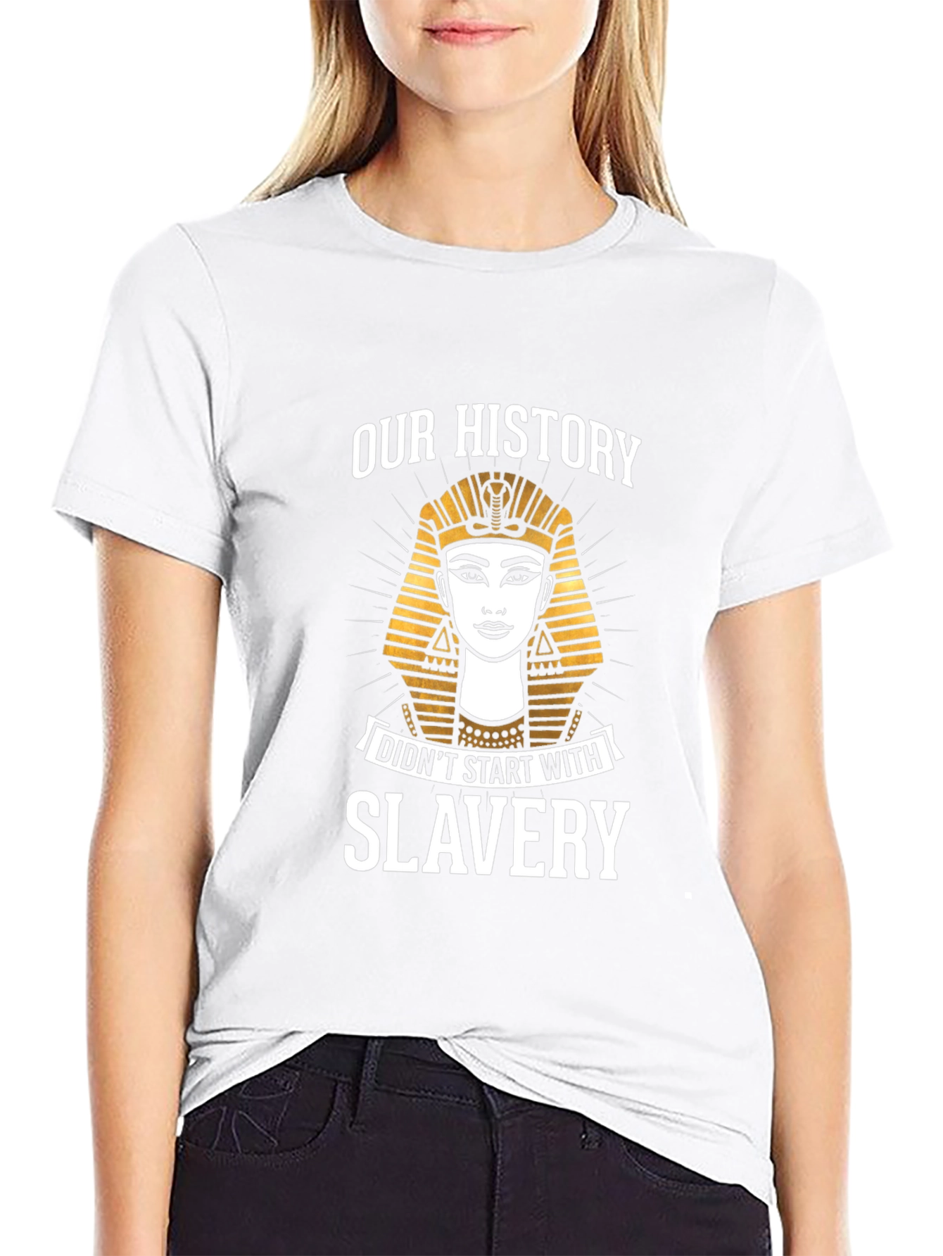 Our History Didnt Start With Slavery T-Shirt