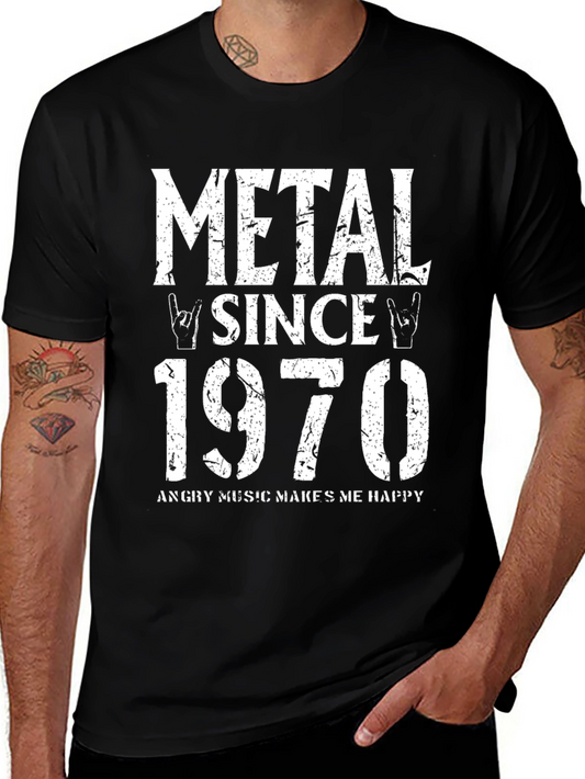 Metal Since 1970 Graphic Tee