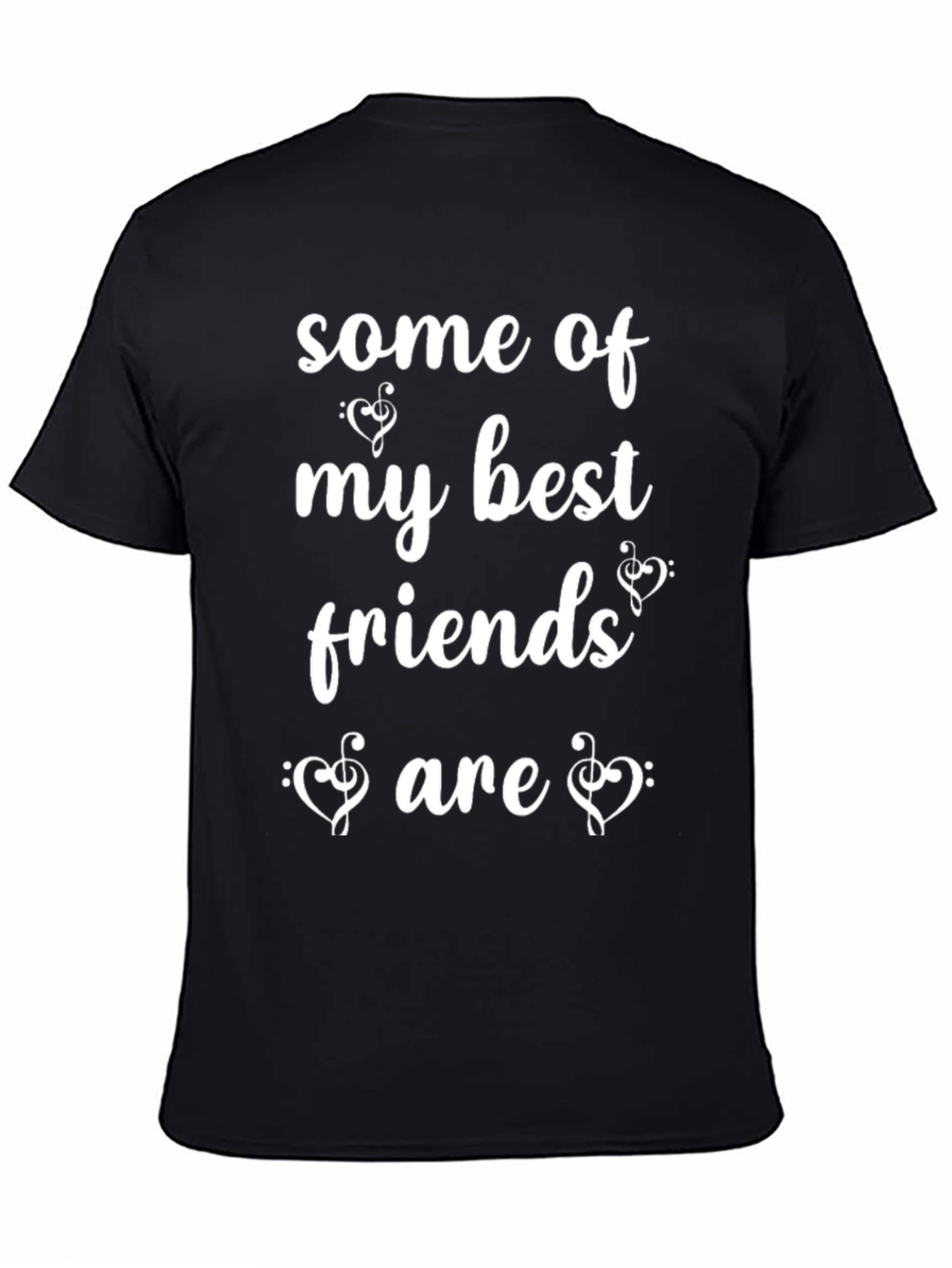 Musical Friends T-Shirt - Black Graphic Tee