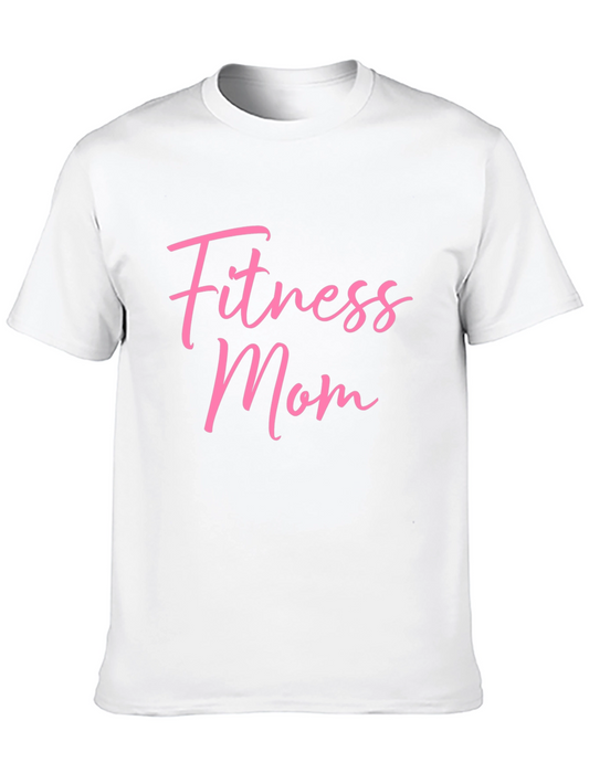 Fitness Mom T-Shirt - Black