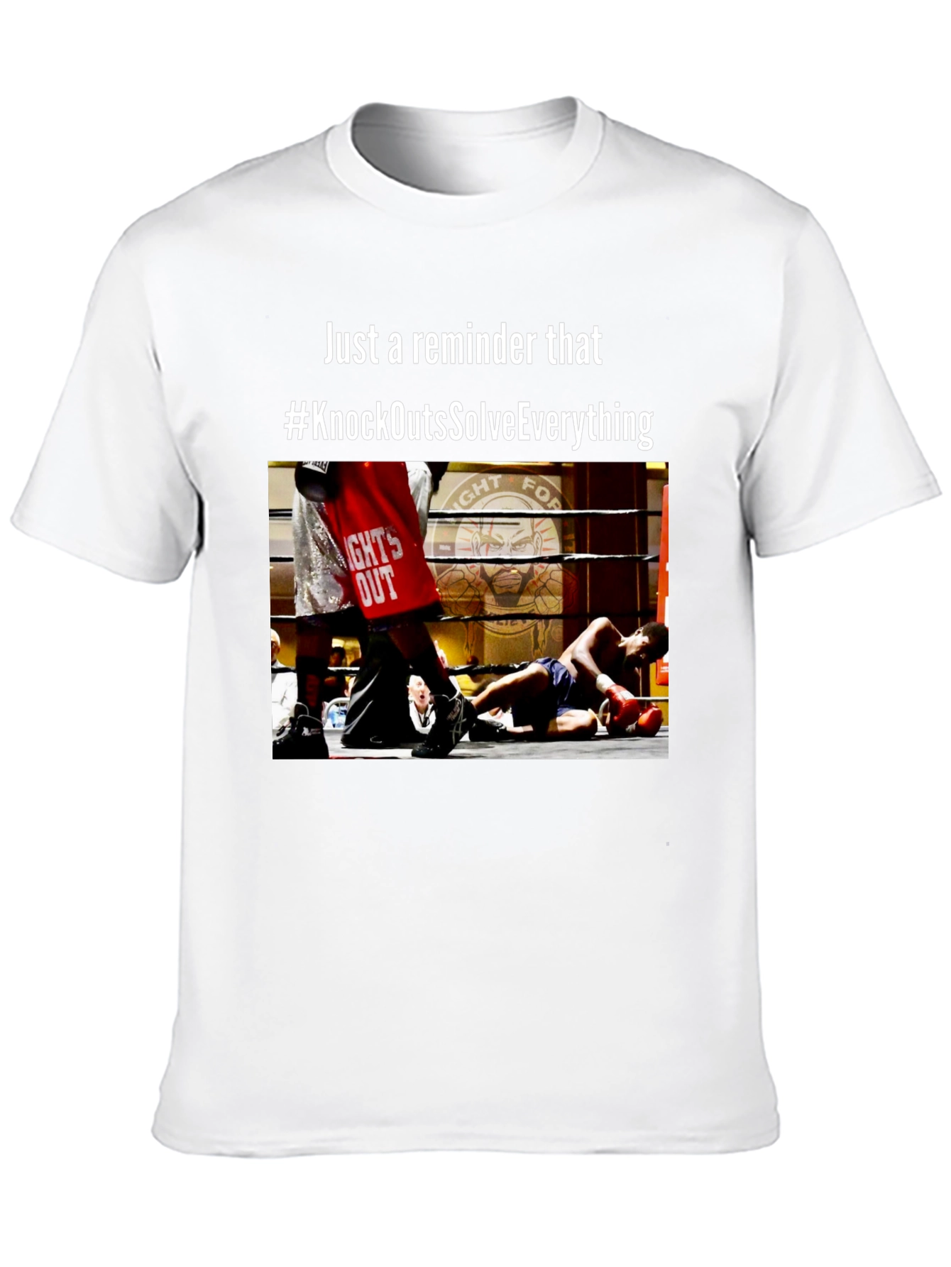 Knockouts Solve Everything Graphic T-Shirt