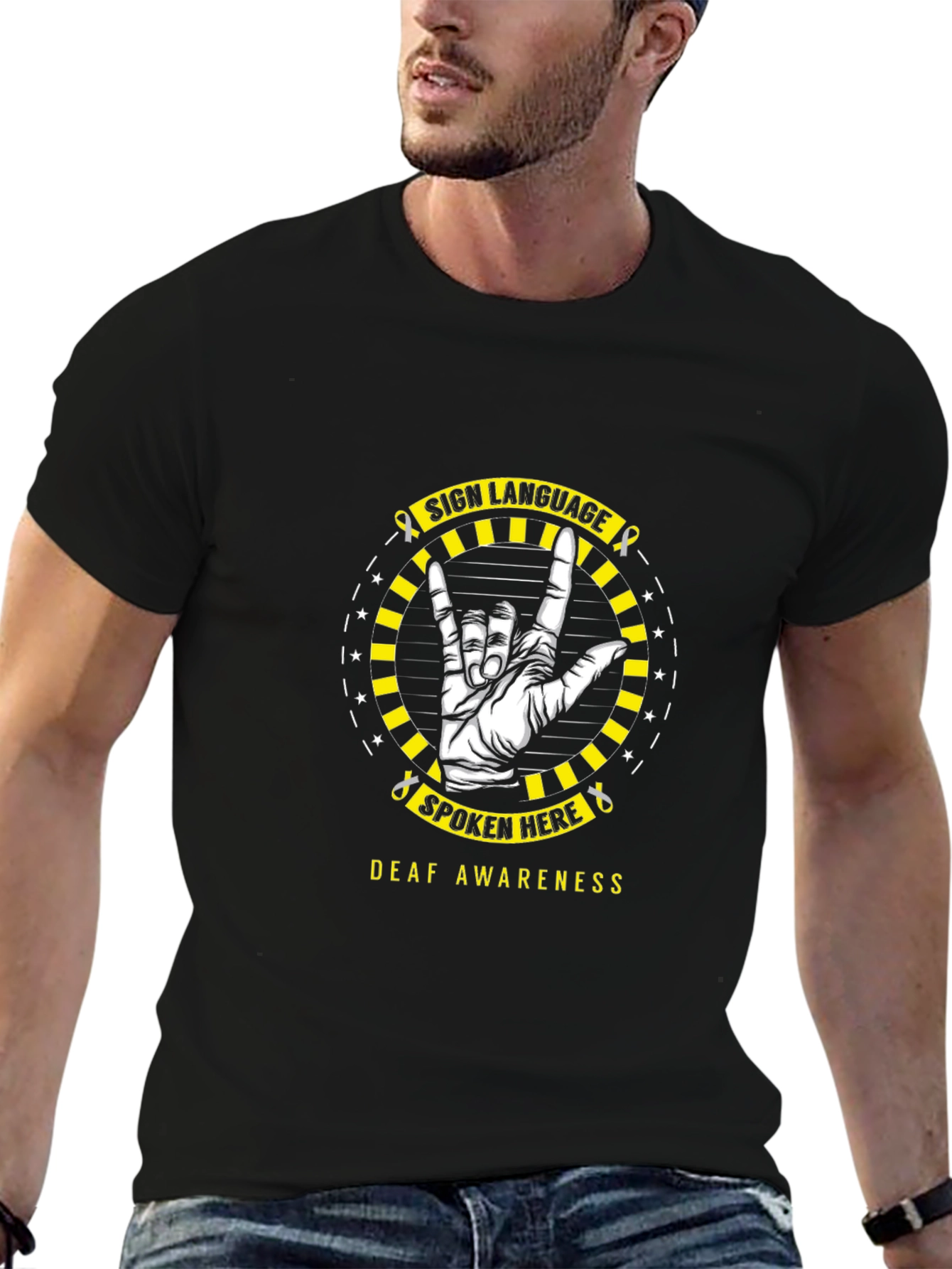Deaf Awareness Sign Language T-Shirt