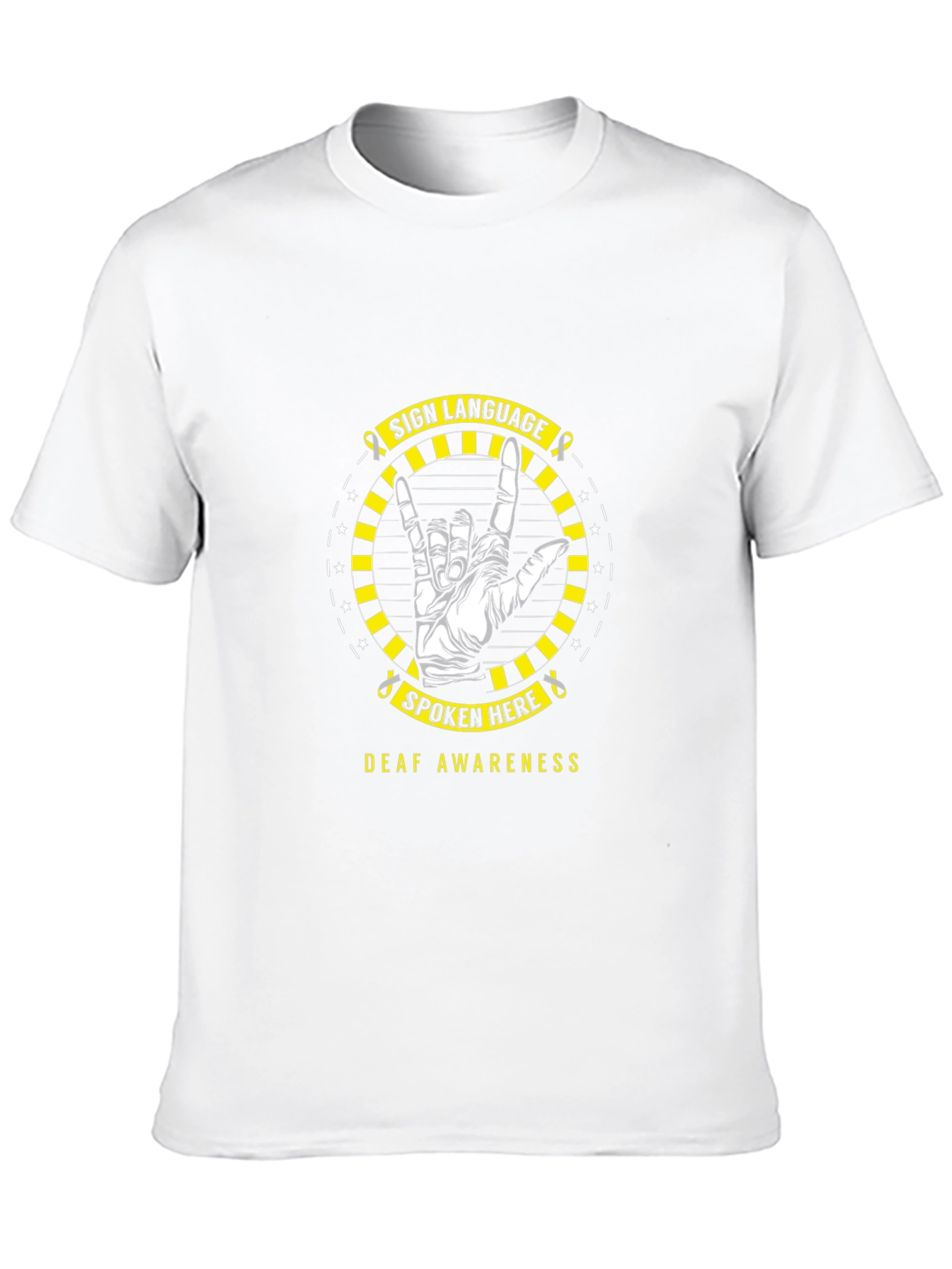 Deaf Awareness Sign Language T-Shirt