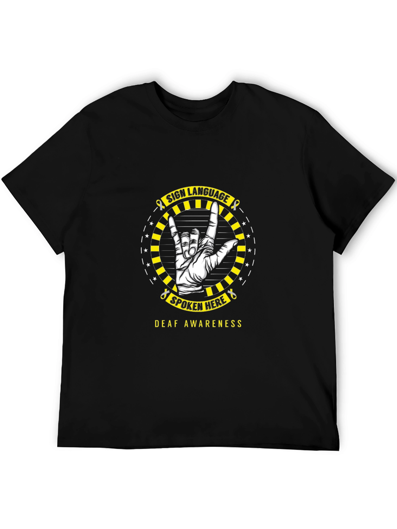 Deaf Awareness Sign Language T-Shirt