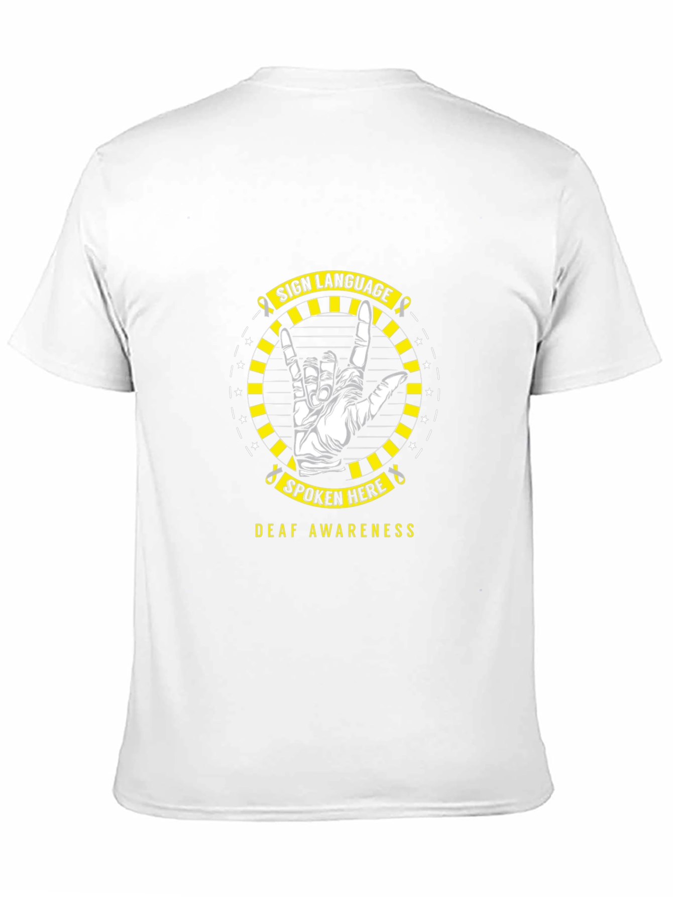 Deaf Awareness Sign Language T-Shirt