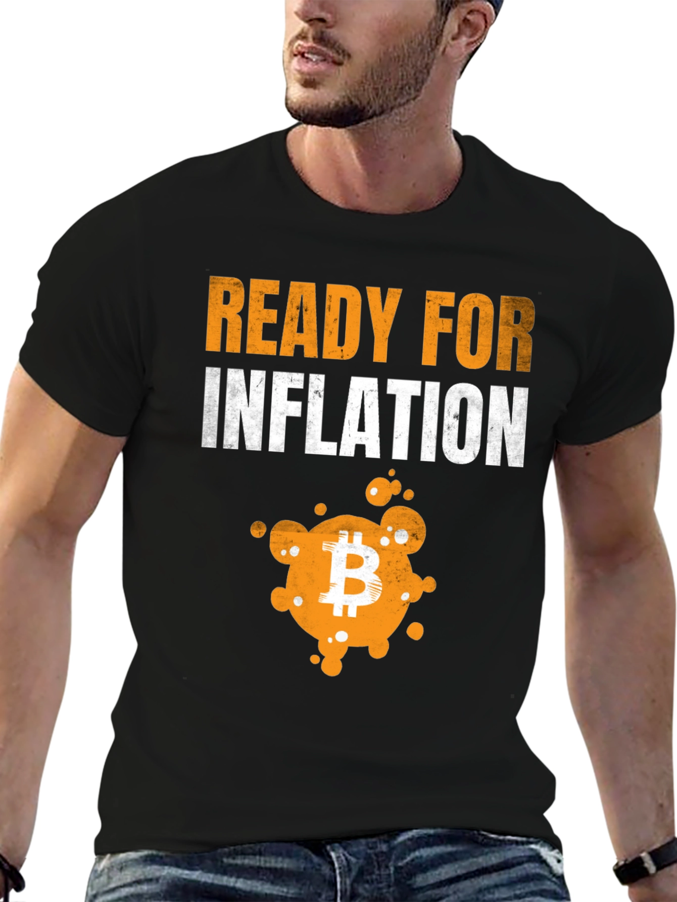 Ready for Inflation Bitcoin Graphic T-Shirt