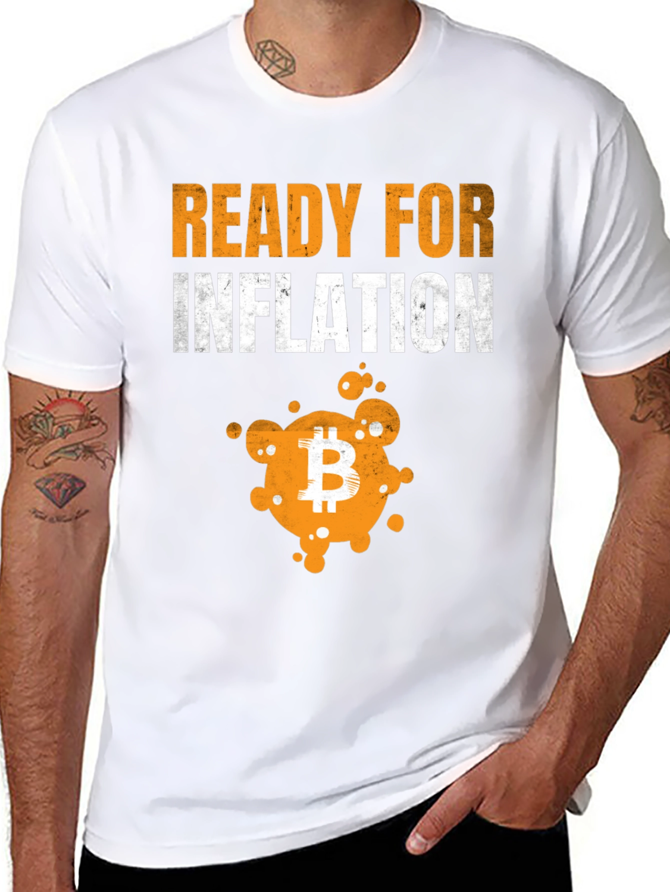 Ready for Inflation Bitcoin Graphic T-Shirt