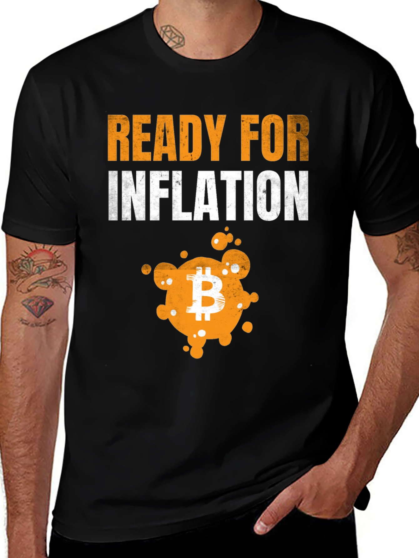 Ready for Inflation Bitcoin Graphic T-Shirt
