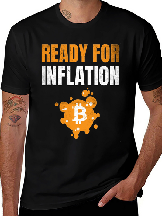 Ready for Inflation Bitcoin Graphic T-Shirt