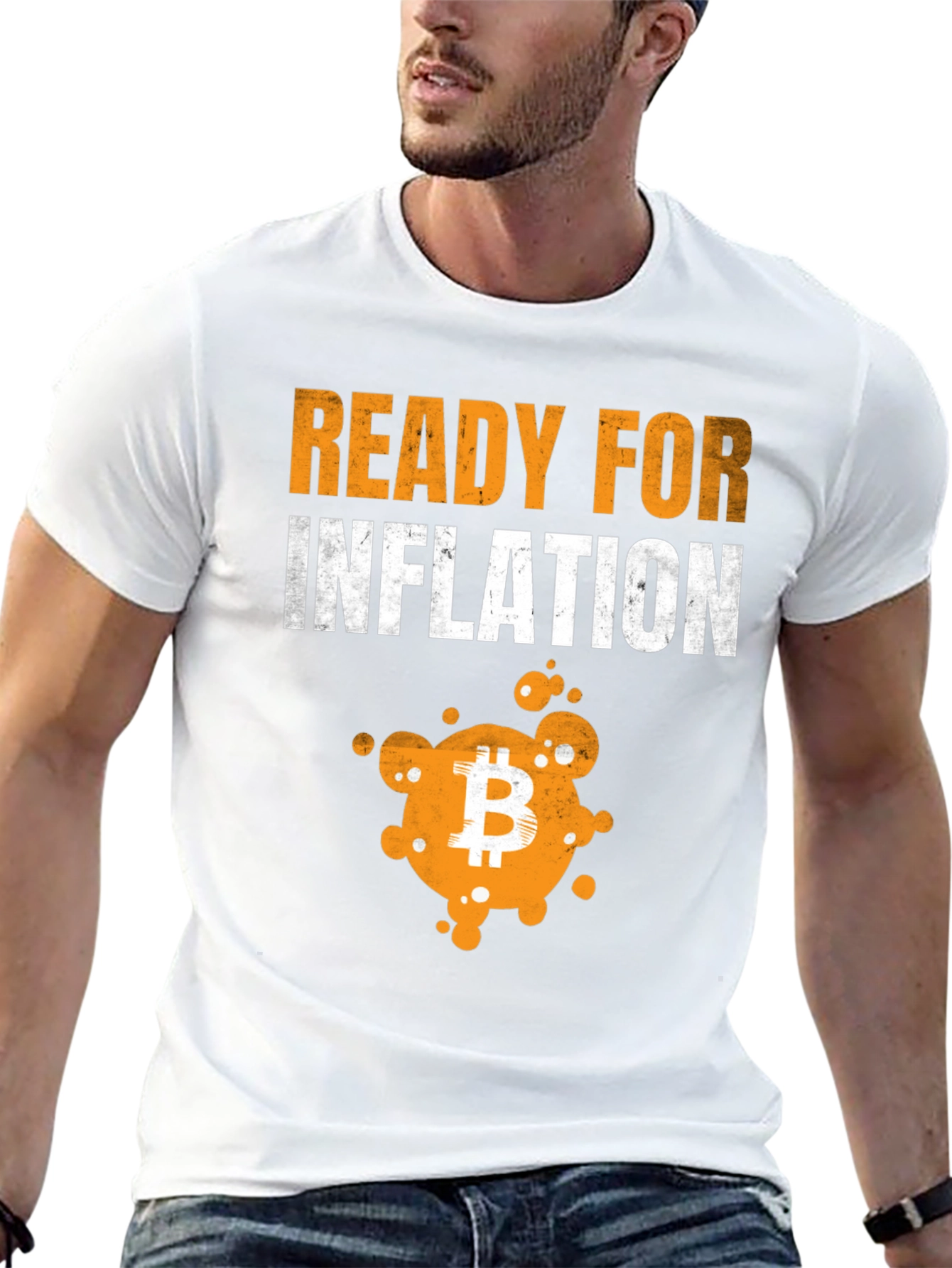 Ready for Inflation Bitcoin Graphic T-Shirt