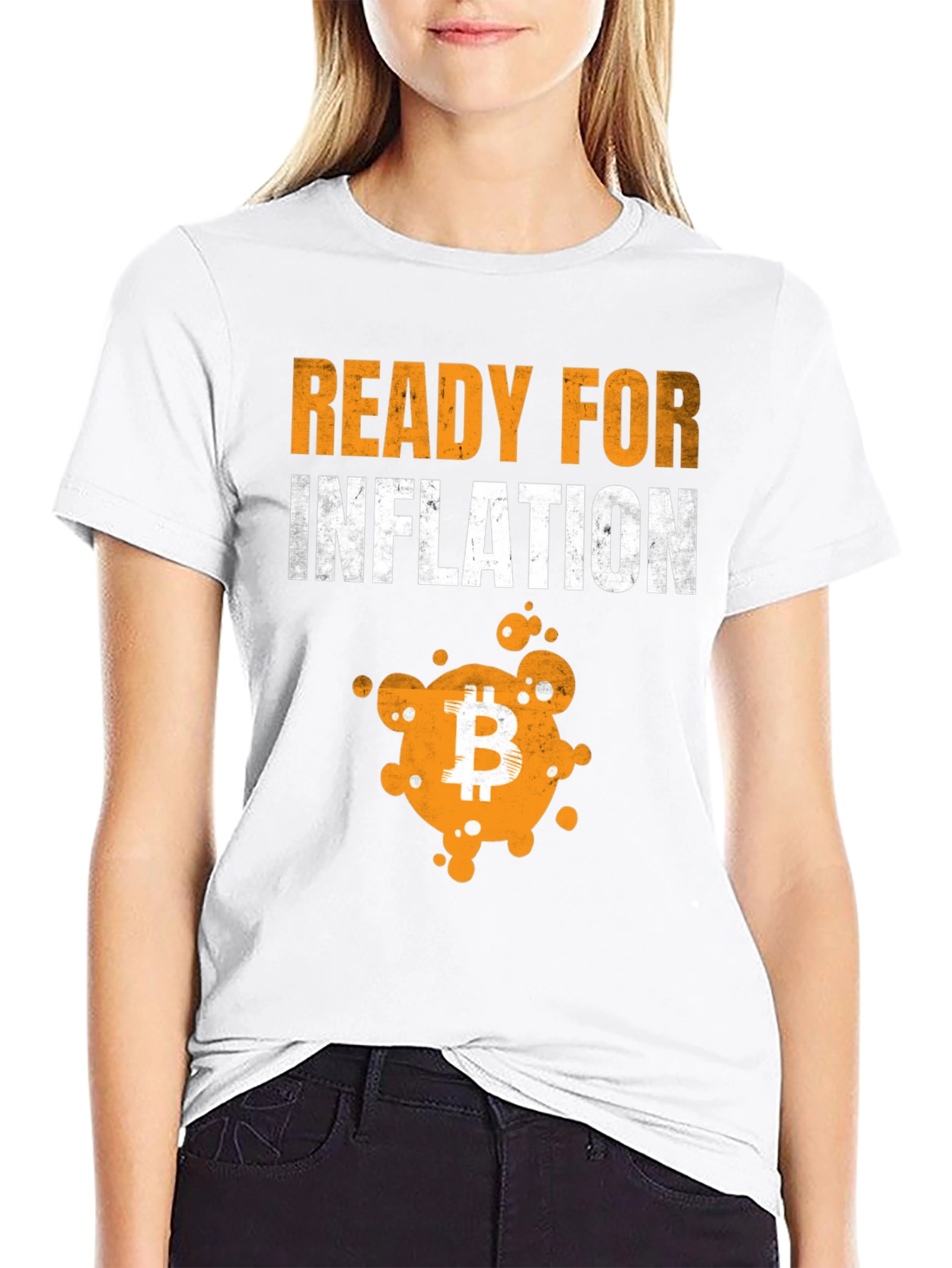 Ready for Inflation Bitcoin Graphic T-Shirt