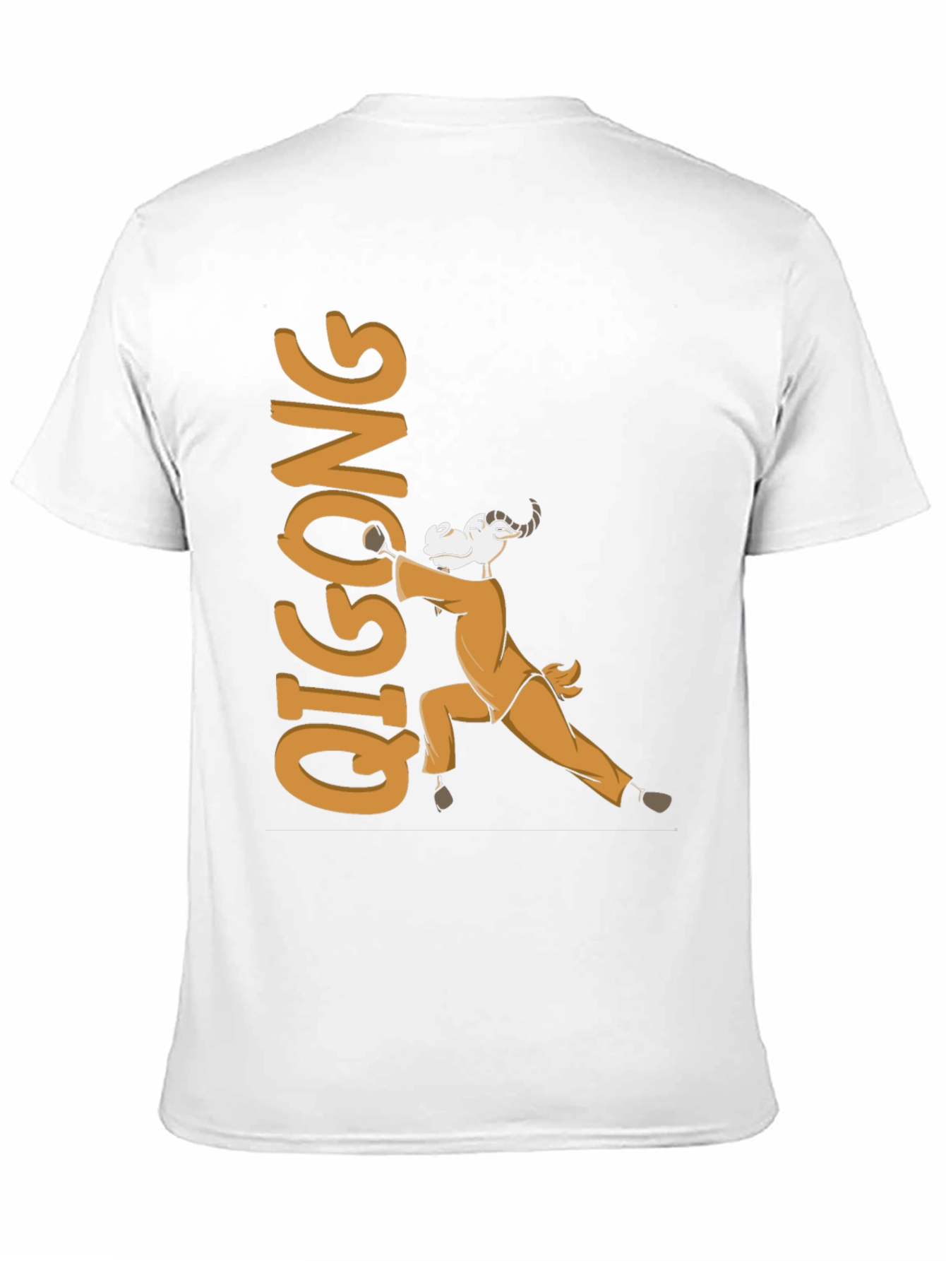 Qigong Goat Graphic Tee - Martial Arts Style
