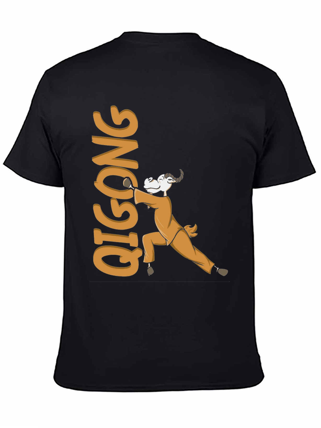 Qigong Goat Graphic Tee - Martial Arts Style