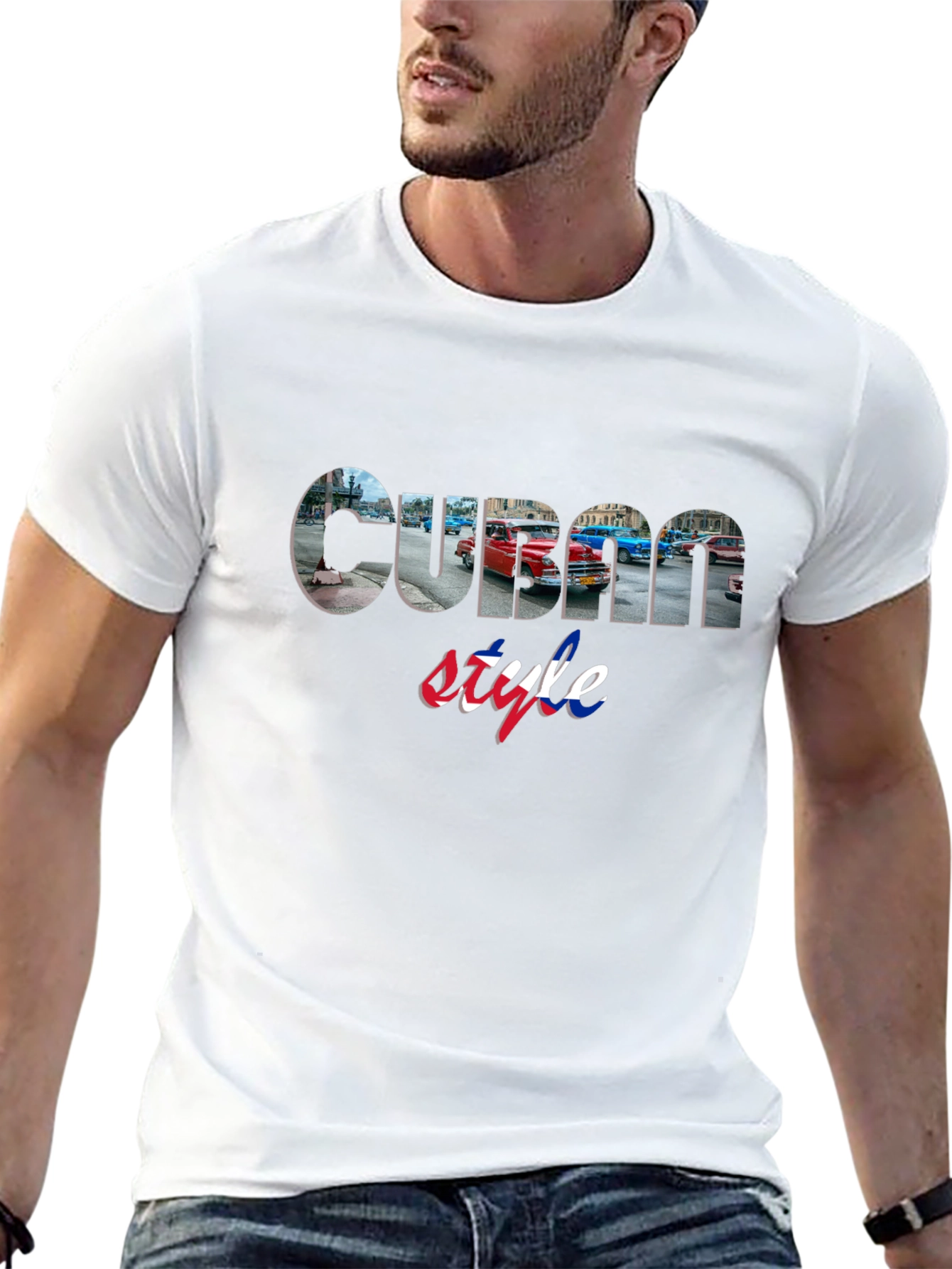 Cuban Style Black T-Shirt