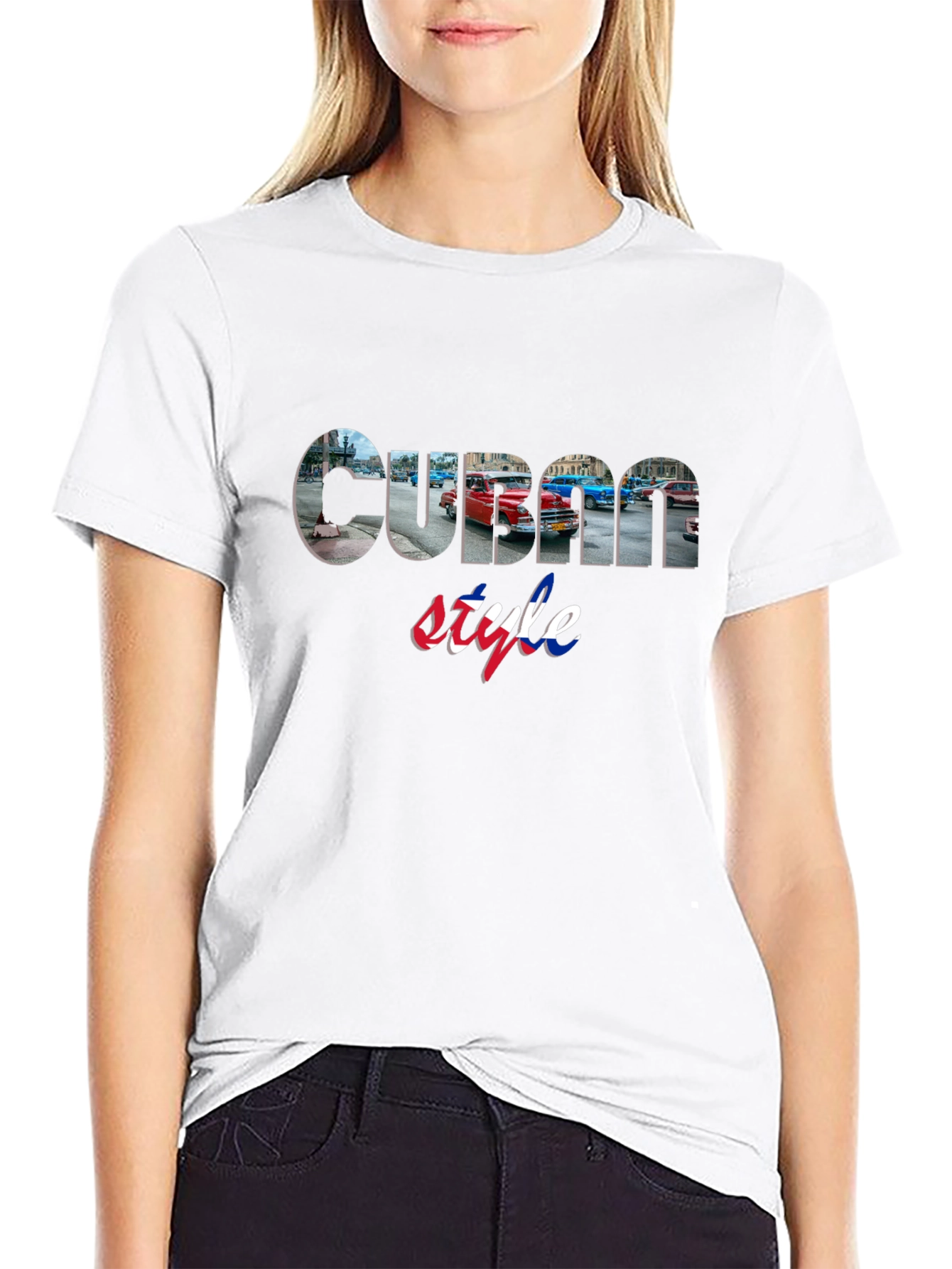 Cuban Style Black T-Shirt