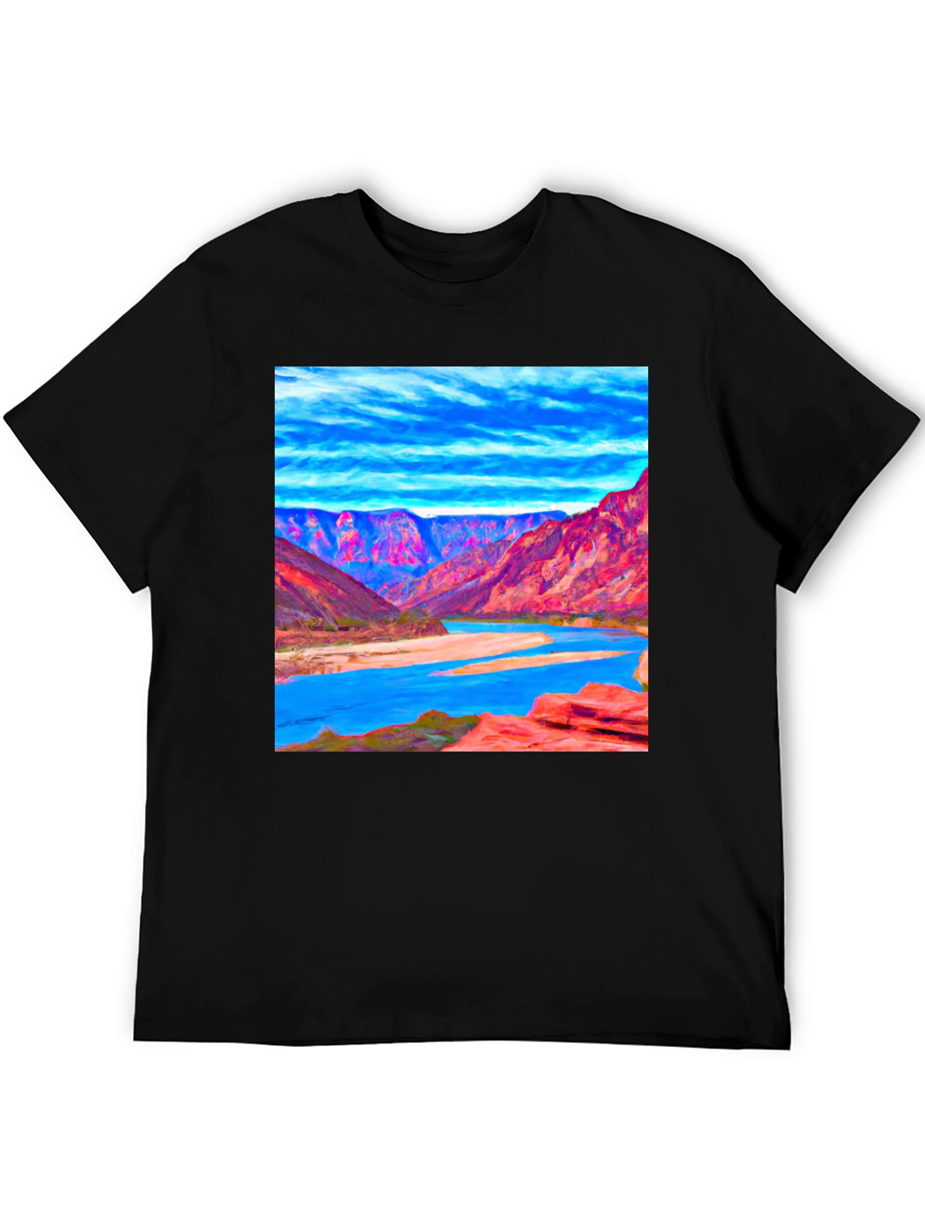 Grand Canyon Art T-Shirt - Cool Landscape Tee
