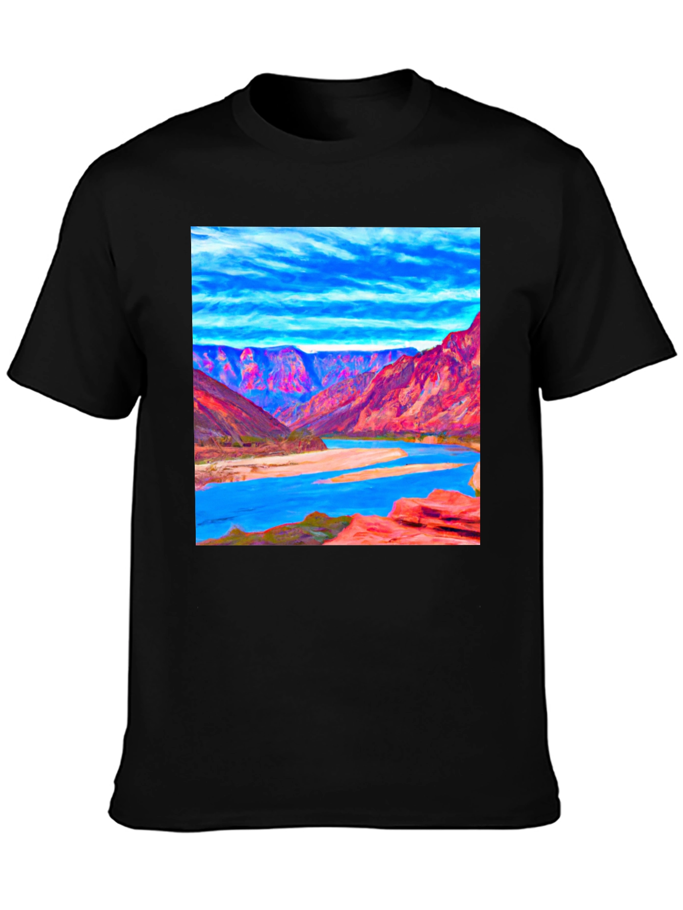 Grand Canyon Art T-Shirt - Cool Landscape Tee