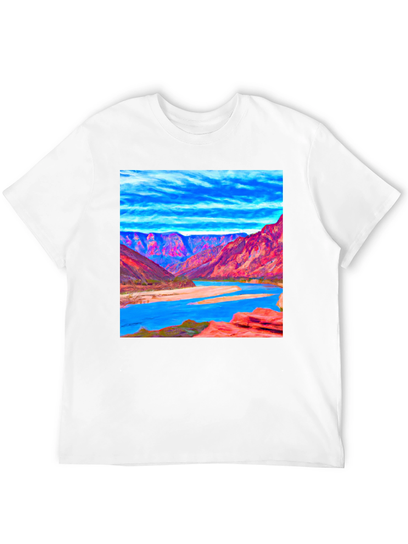 Grand Canyon Art T-Shirt - Cool Landscape Tee