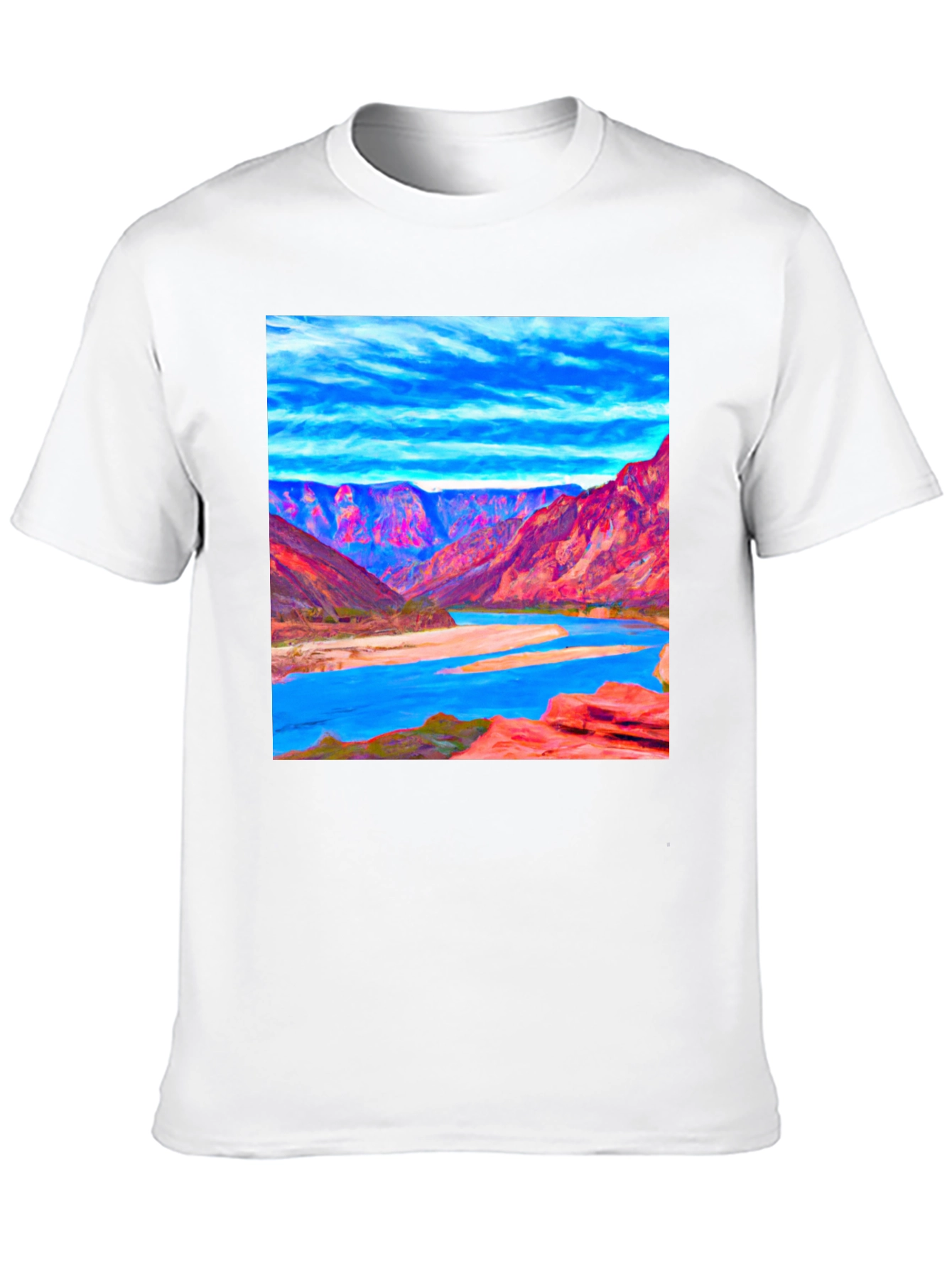 Grand Canyon Art T-Shirt - Cool Landscape Tee