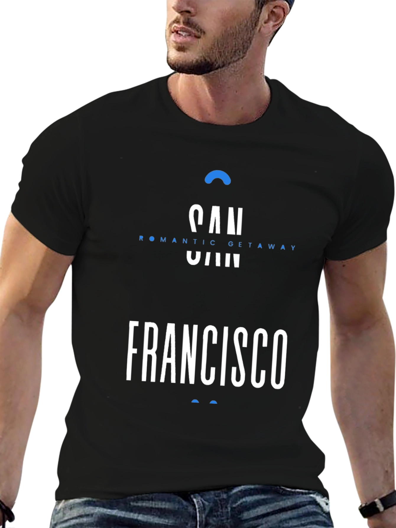 San Francisco Romantic Getaway Graphic Tee