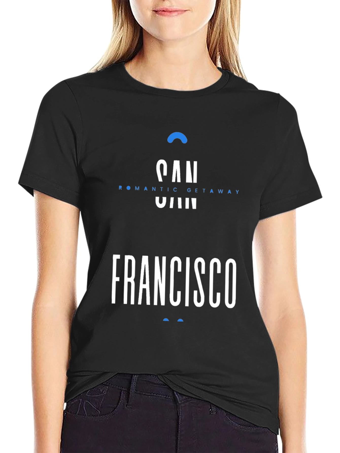 San Francisco Romantic Getaway Graphic Tee