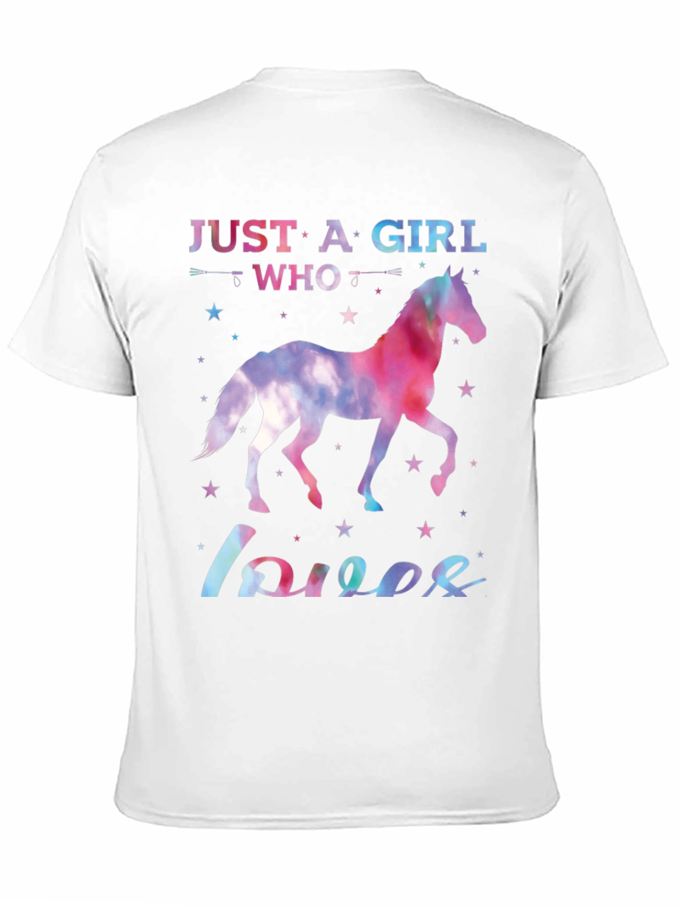 Girl Who Loves Horses T-Shirt