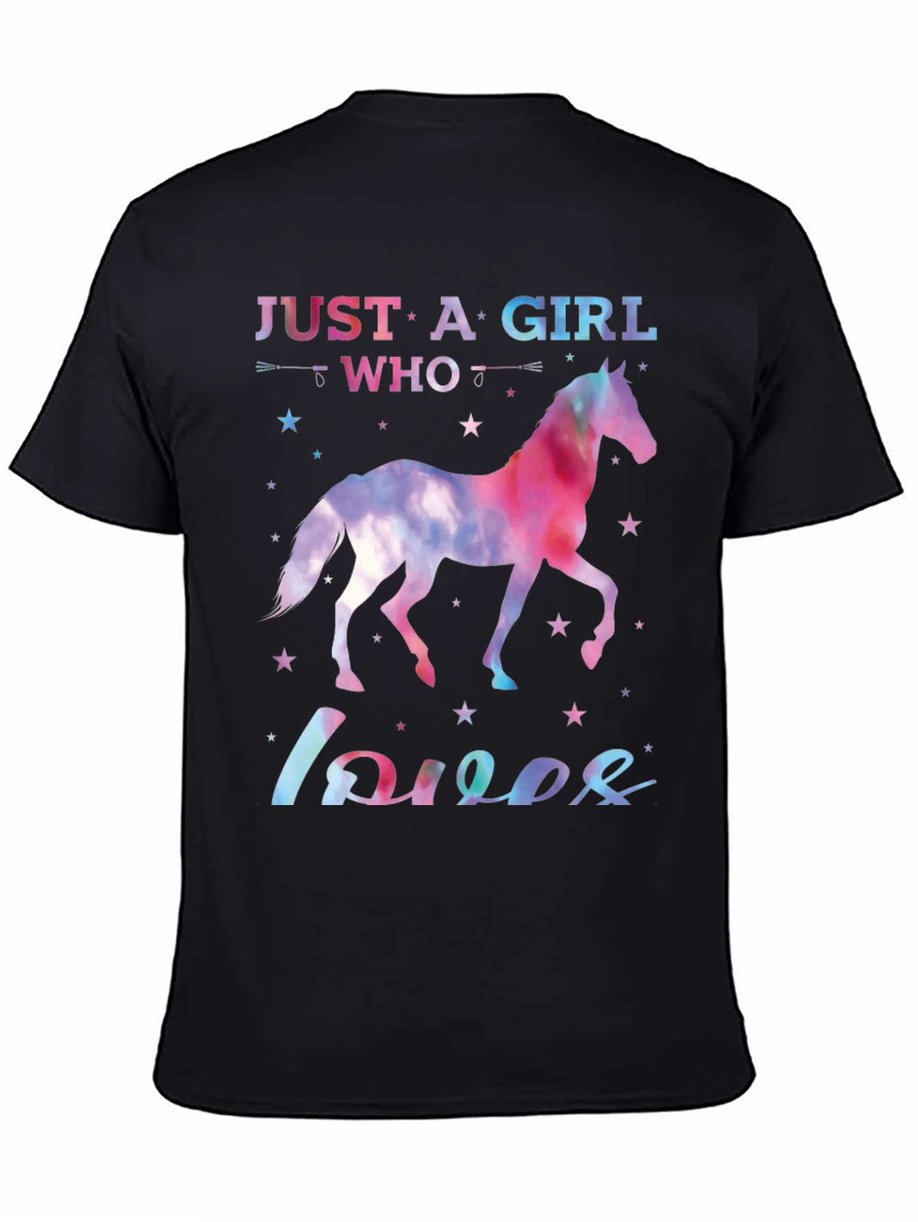 Girl Who Loves Horses T-Shirt