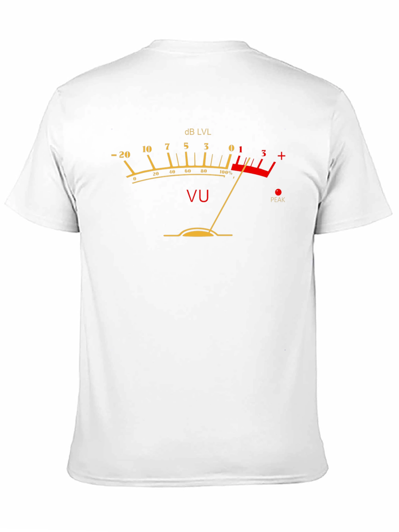 VU Meter T-Shirt - Music Production Tee