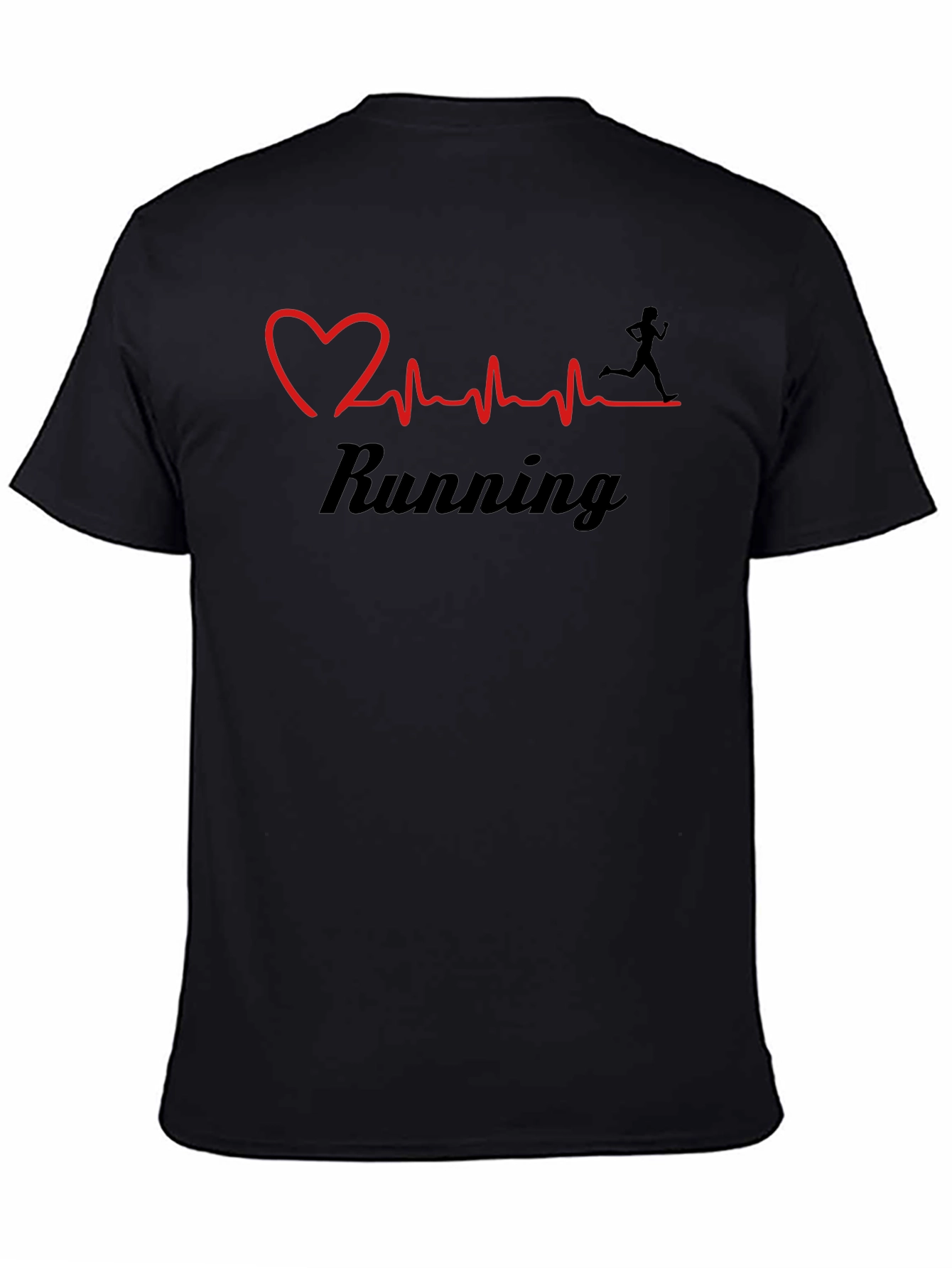 Running Heartbeat T-Shirt: Love to Run!