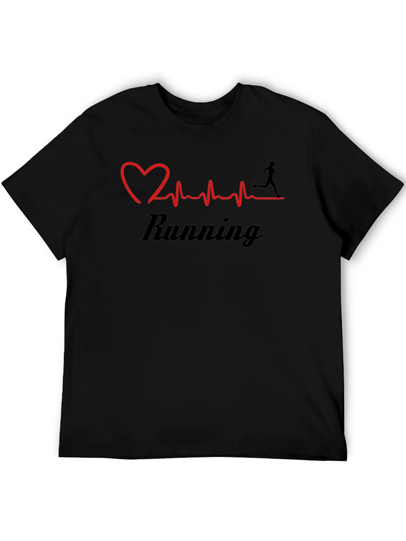 Running Heartbeat T-Shirt: Love to Run!