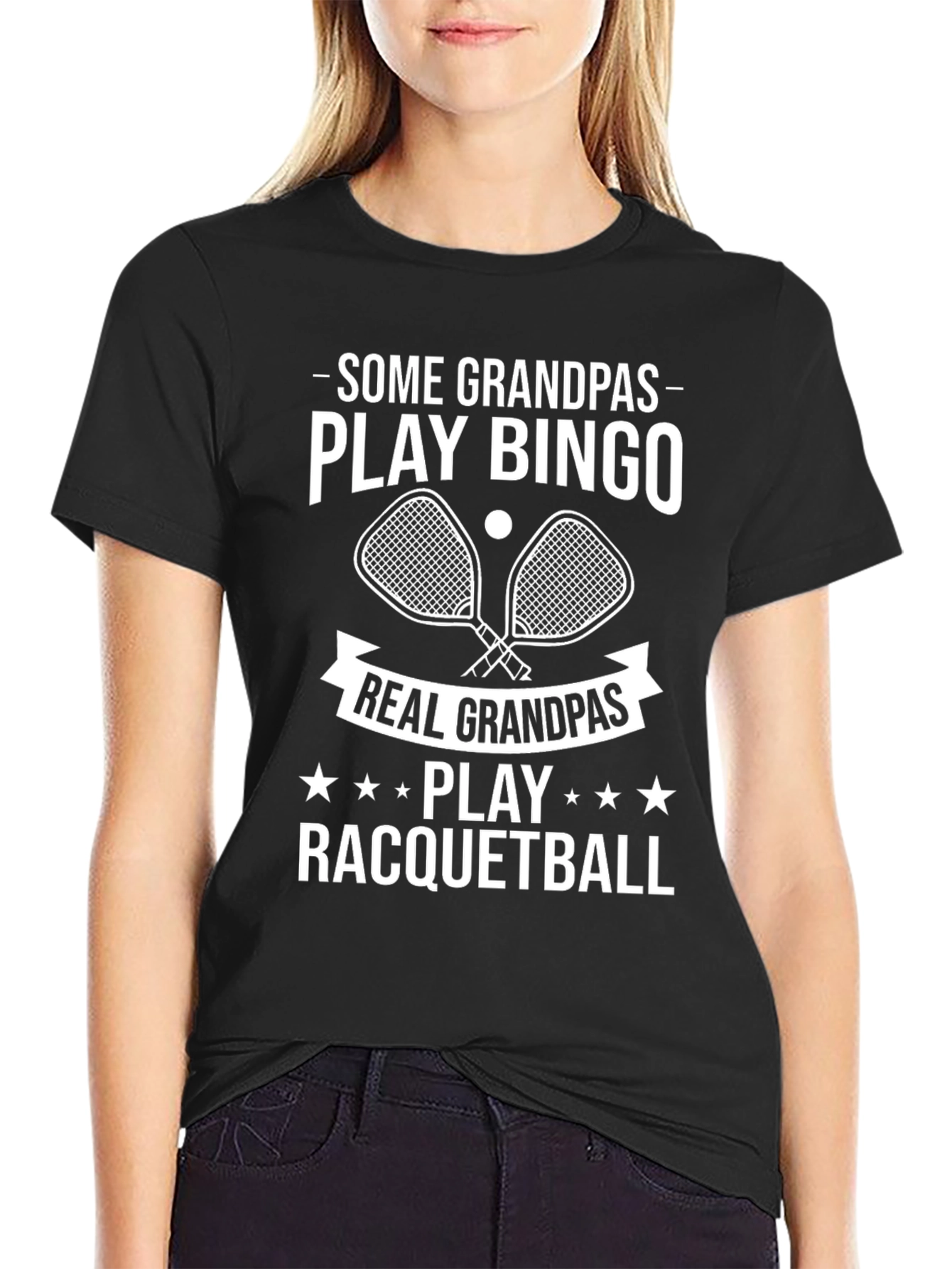 Racquetball Grandpas T-Shirt Funny Gift