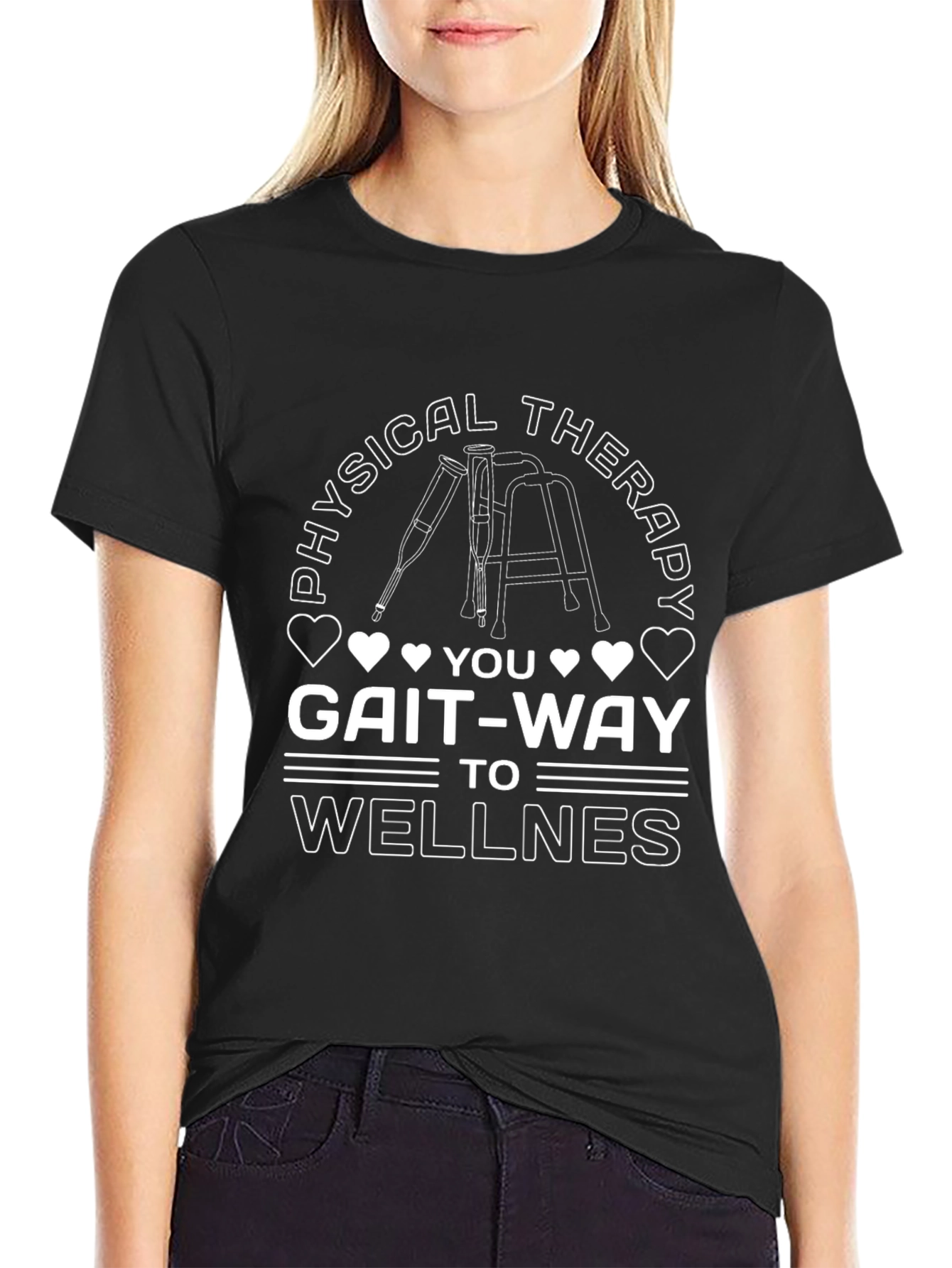 Physical Therapy Gait-Way To Wellness T-Shirt