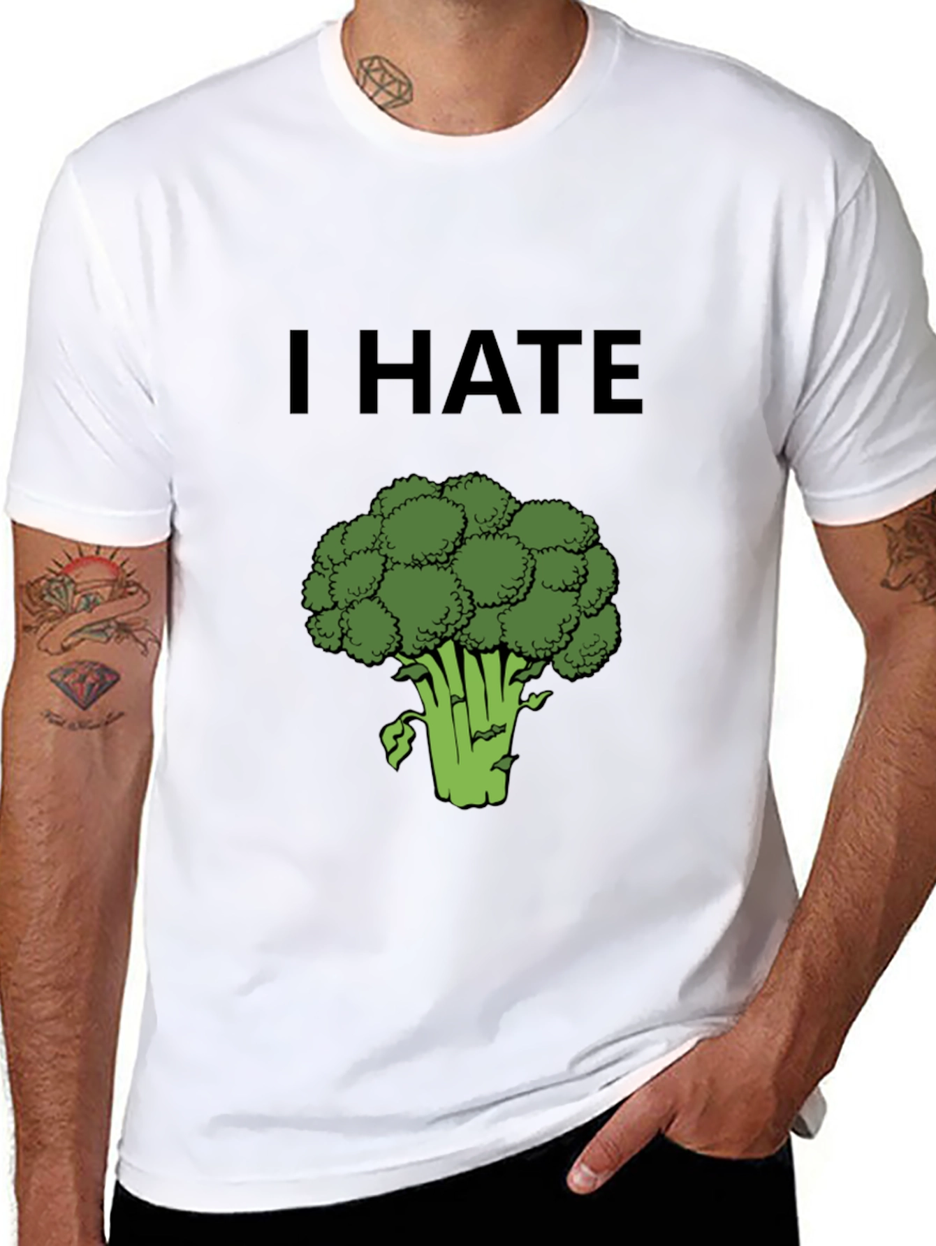 I Hate Broccoli Graphic Tee