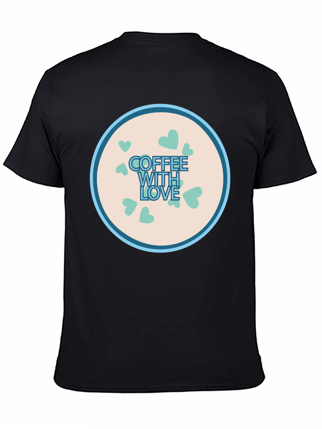 Coffee With Love Graphic T-Shirt - Soft Cotton Tee