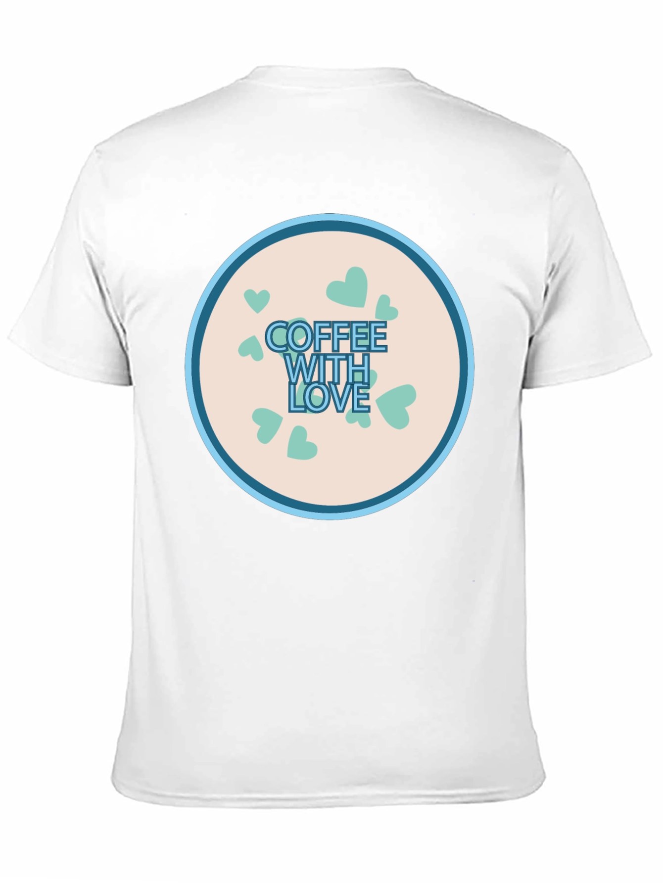 Coffee With Love Graphic T-Shirt - Soft Cotton Tee