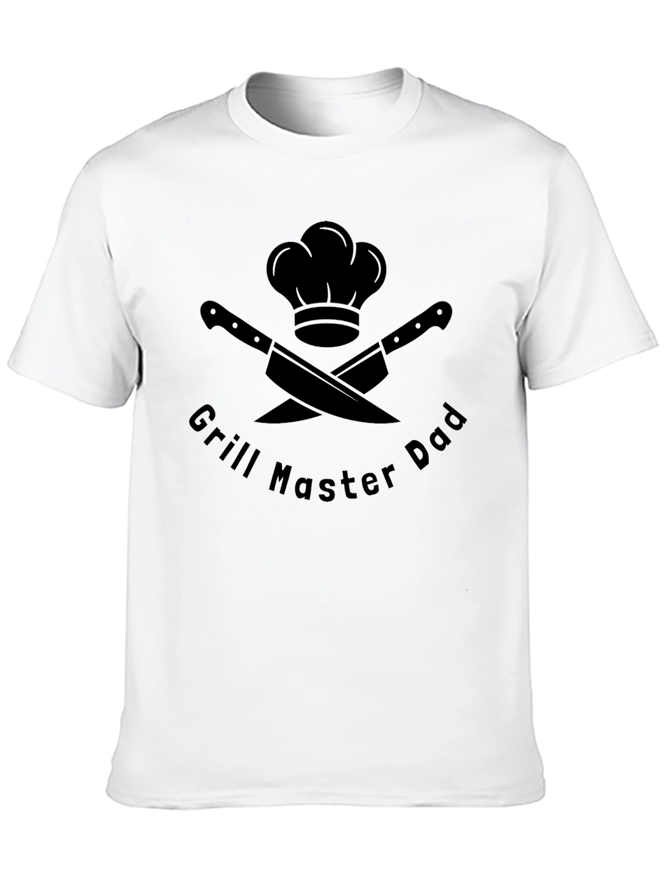 Grill Master Dad T-Shirt - BBQ Chef Design