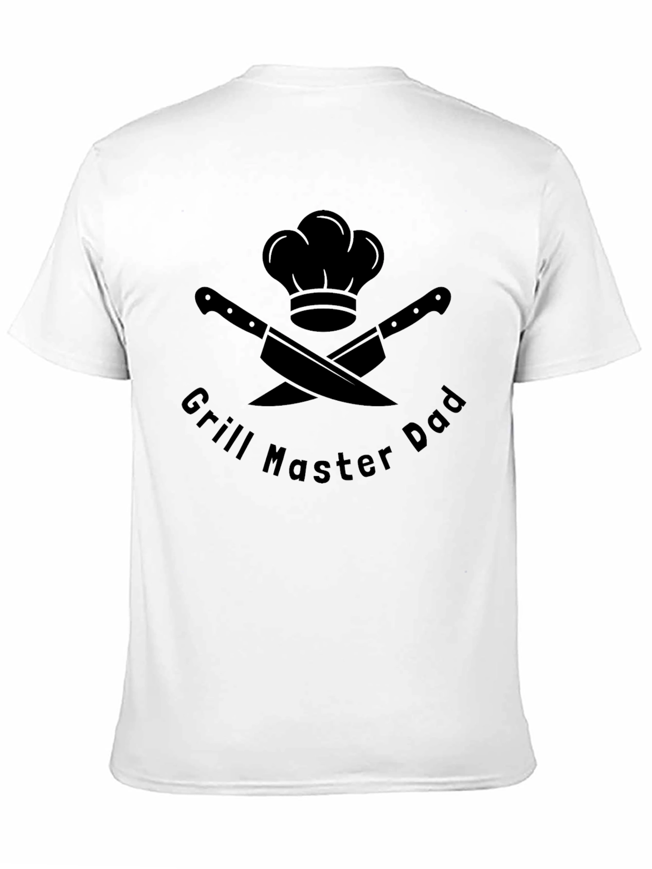 Grill Master Dad T-Shirt - BBQ Chef Design