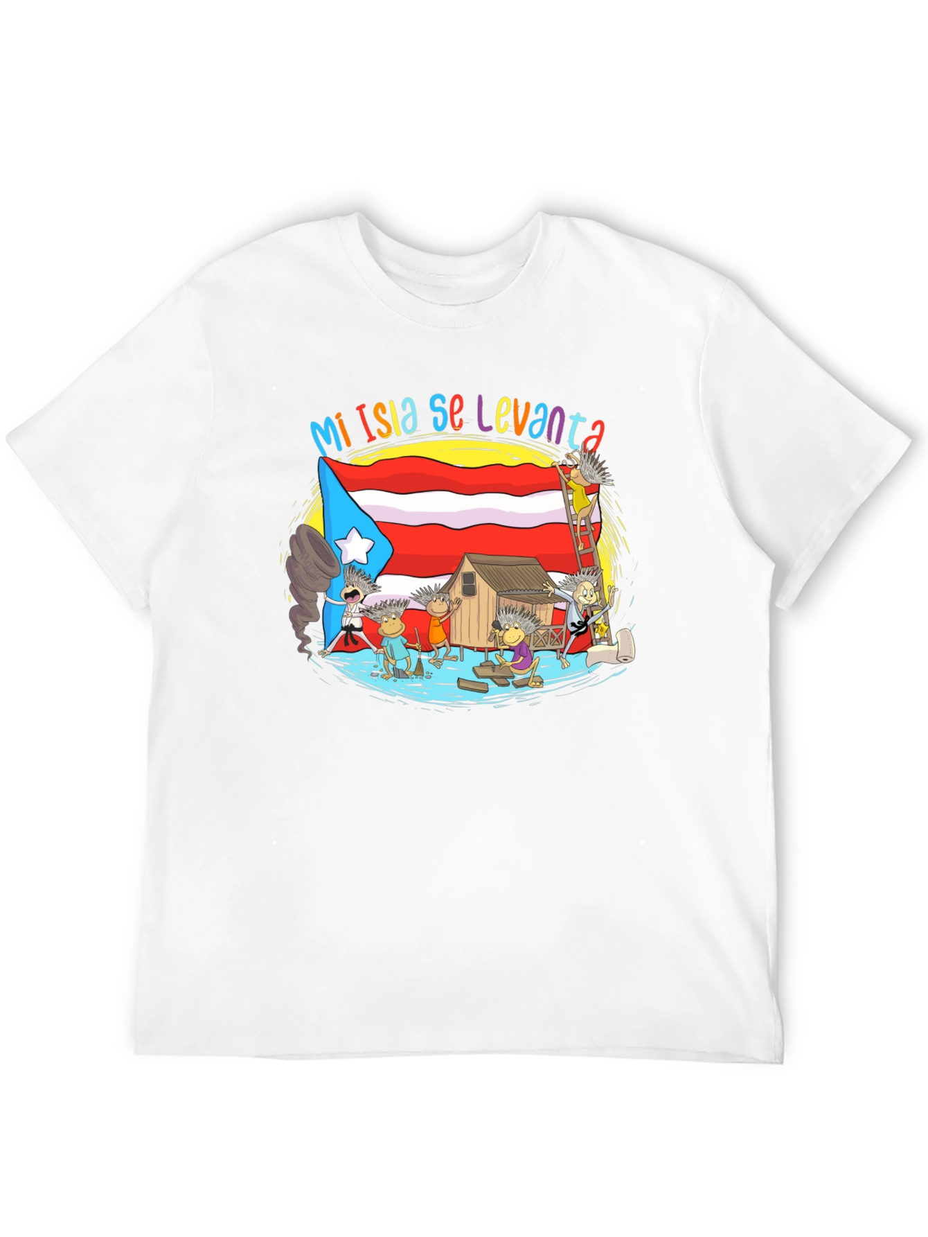 Mi Isla Se Levanta Graphic Tee
