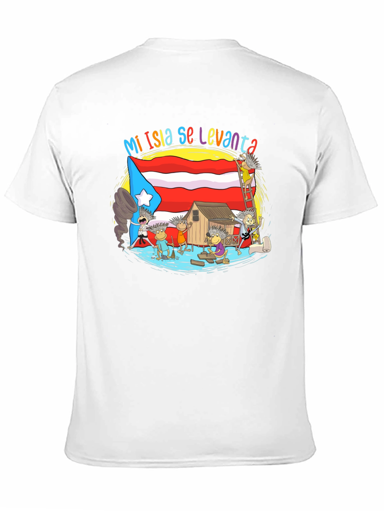 Mi Isla Se Levanta Graphic Tee