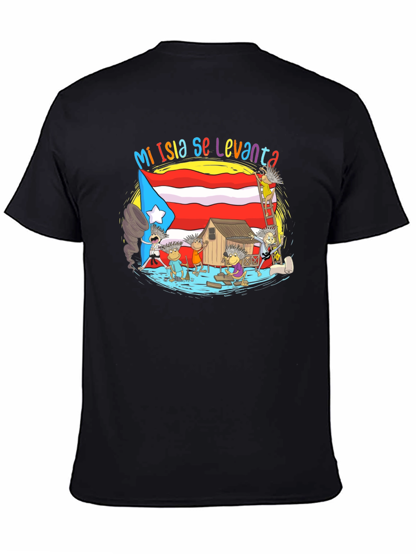 Mi Isla Se Levanta Graphic Tee