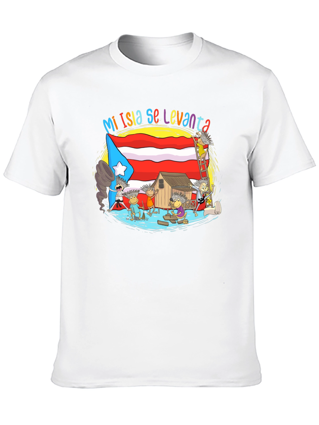 Mi Isla Se Levanta Graphic Tee