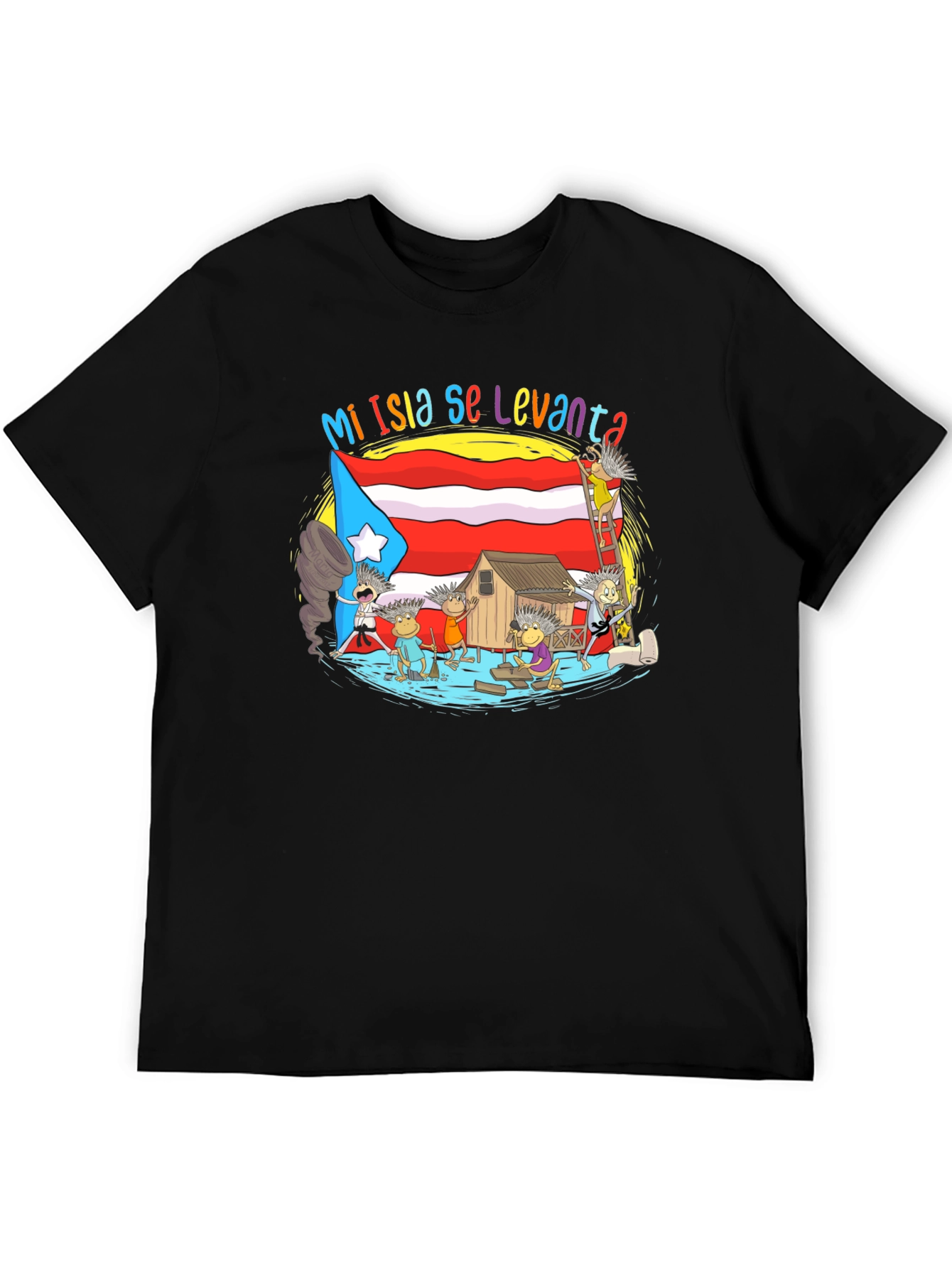 Mi Isla Se Levanta Graphic Tee