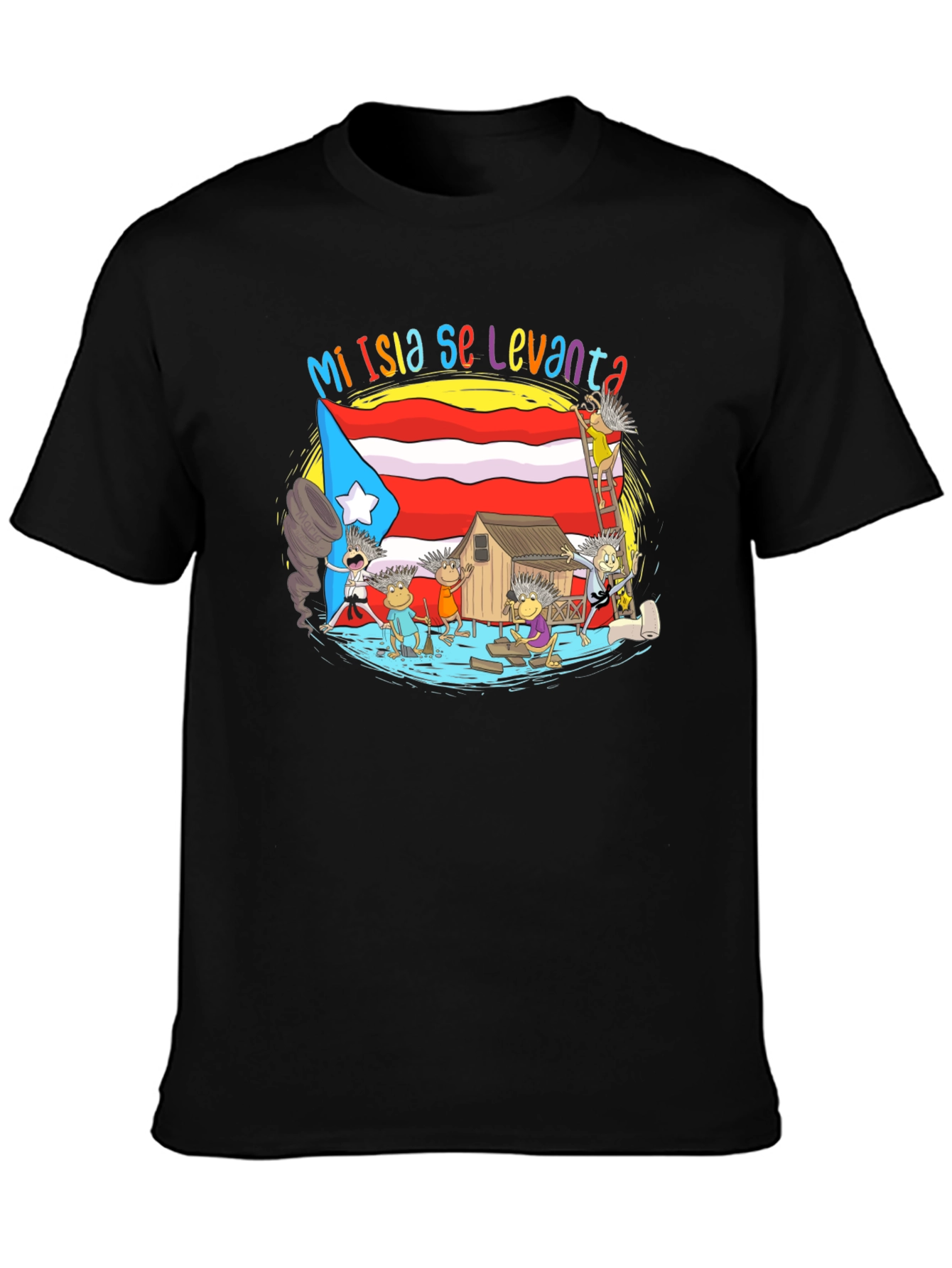 Mi Isla Se Levanta Graphic Tee