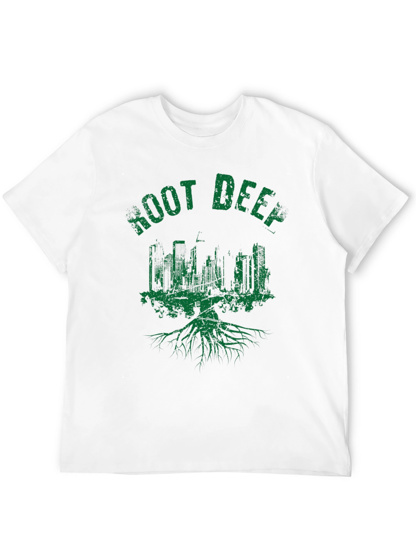Root Deep Urban Tee - Mens Black Graphic T-Shirt