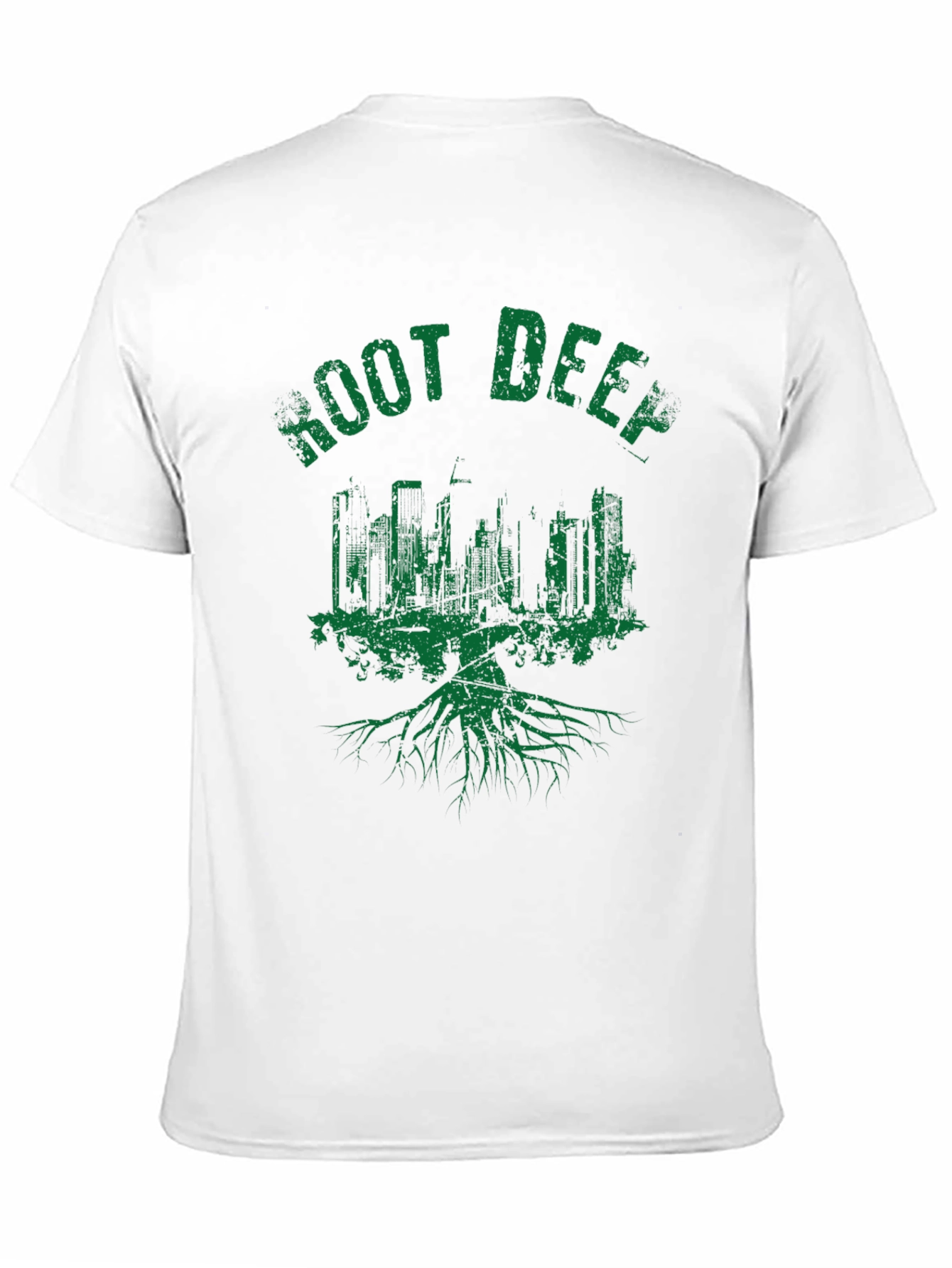Root Deep Urban Tee - Mens Black Graphic T-Shirt