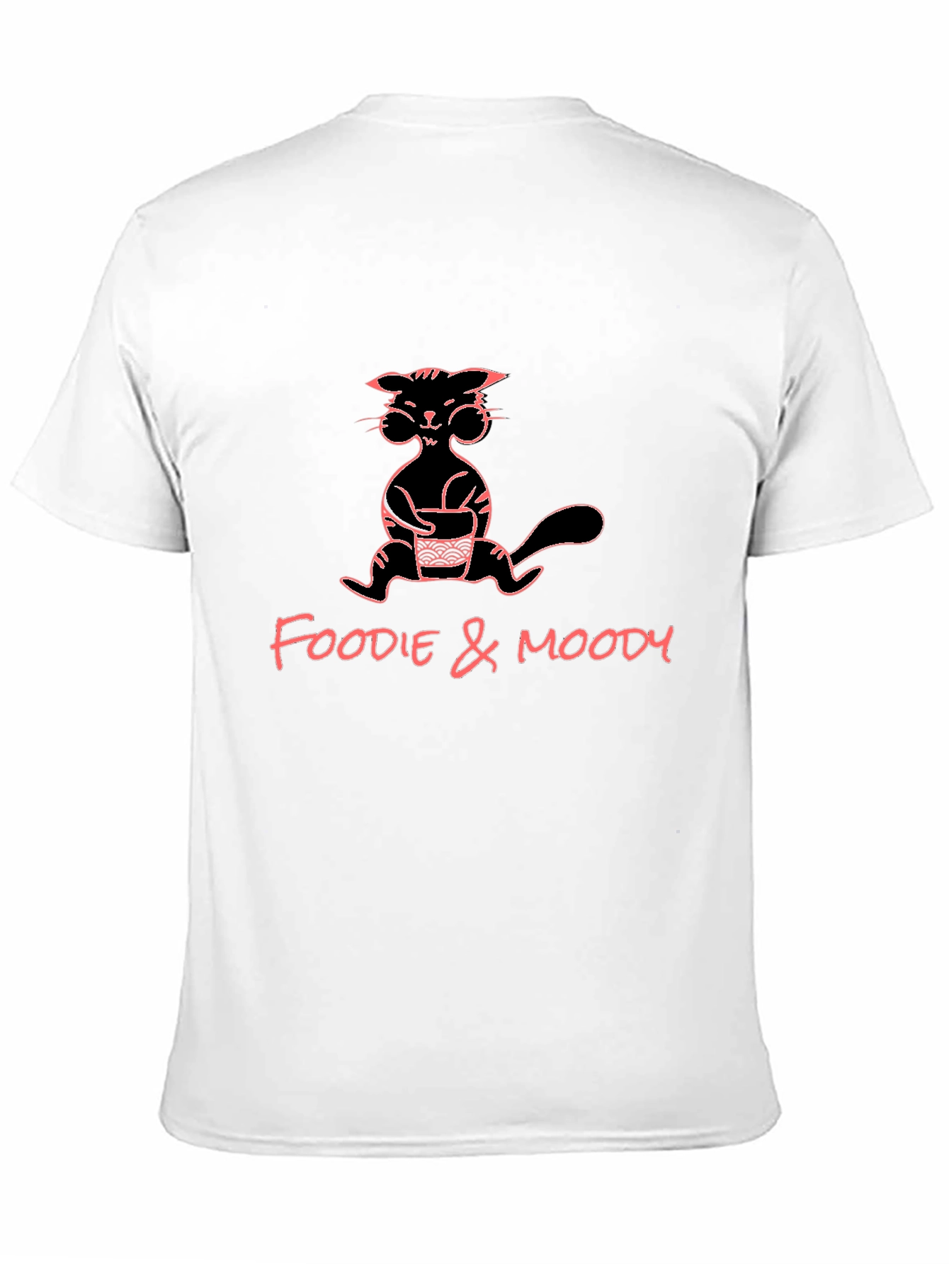Foodie & Moody Graphic Tee - Black
